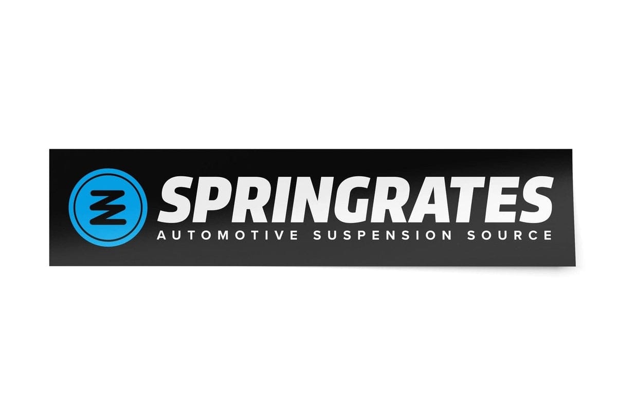 Springrates 'Logo' Sticker
