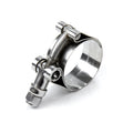 HPS 316 Marine Stainless Steel T-Bolt Hose Clamp, fit 1-1/8" ID hose, Range: 1.38" - 1.57"