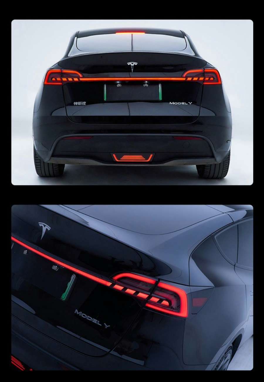TESERY Starlink Full-Width Strip Taillight for Model 3/Y