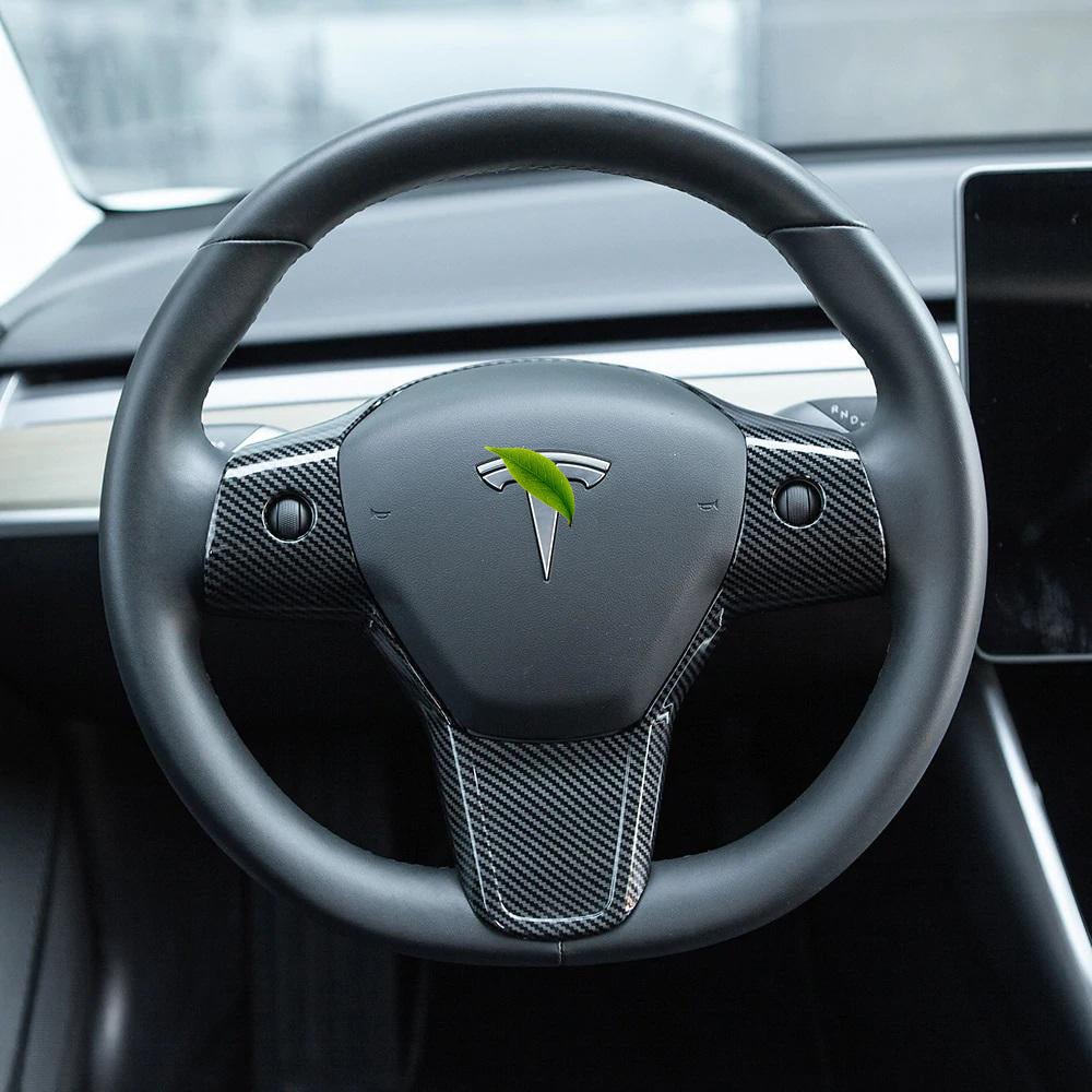 Steering wheel patch for Tesla Model 3 2021-2023.10 & Model Y 2020-2024