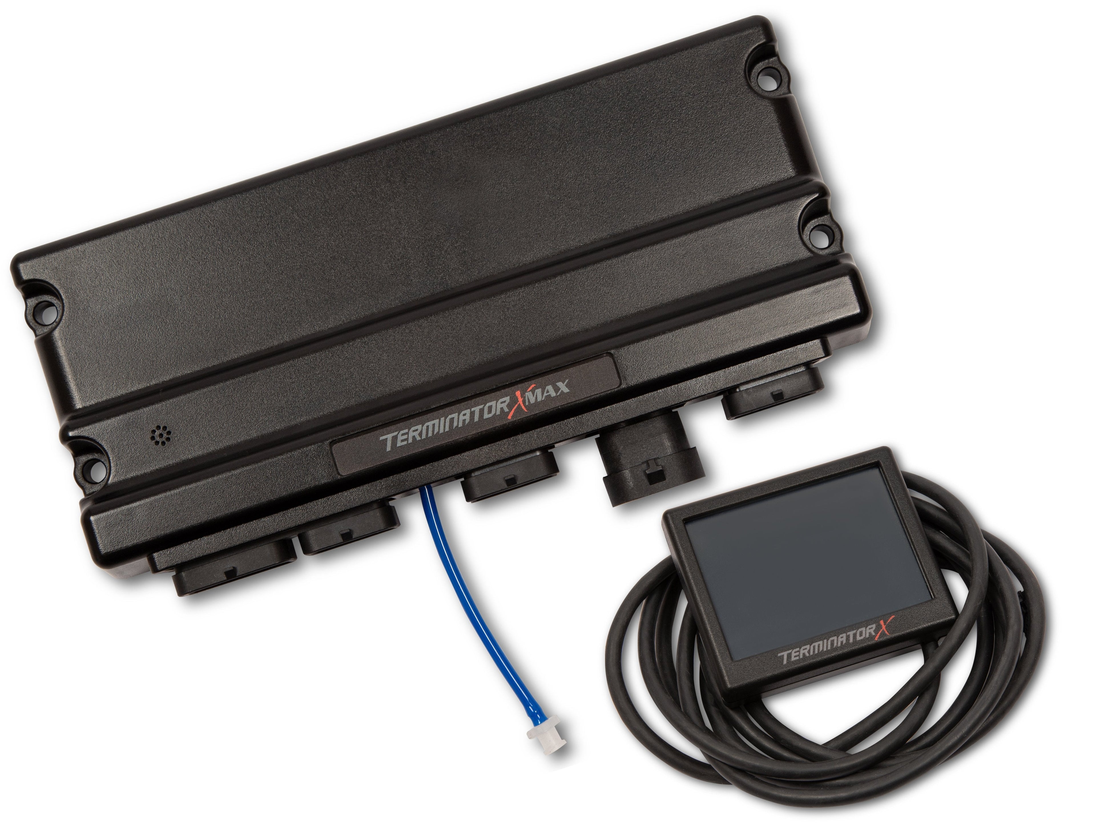 EFI Terminator X Max - LS1/LS624x Crank - 1x Cam - EV1 Injectors - Drive-By-Wire Throttle Body Control - 3.5 in. Touchscreen