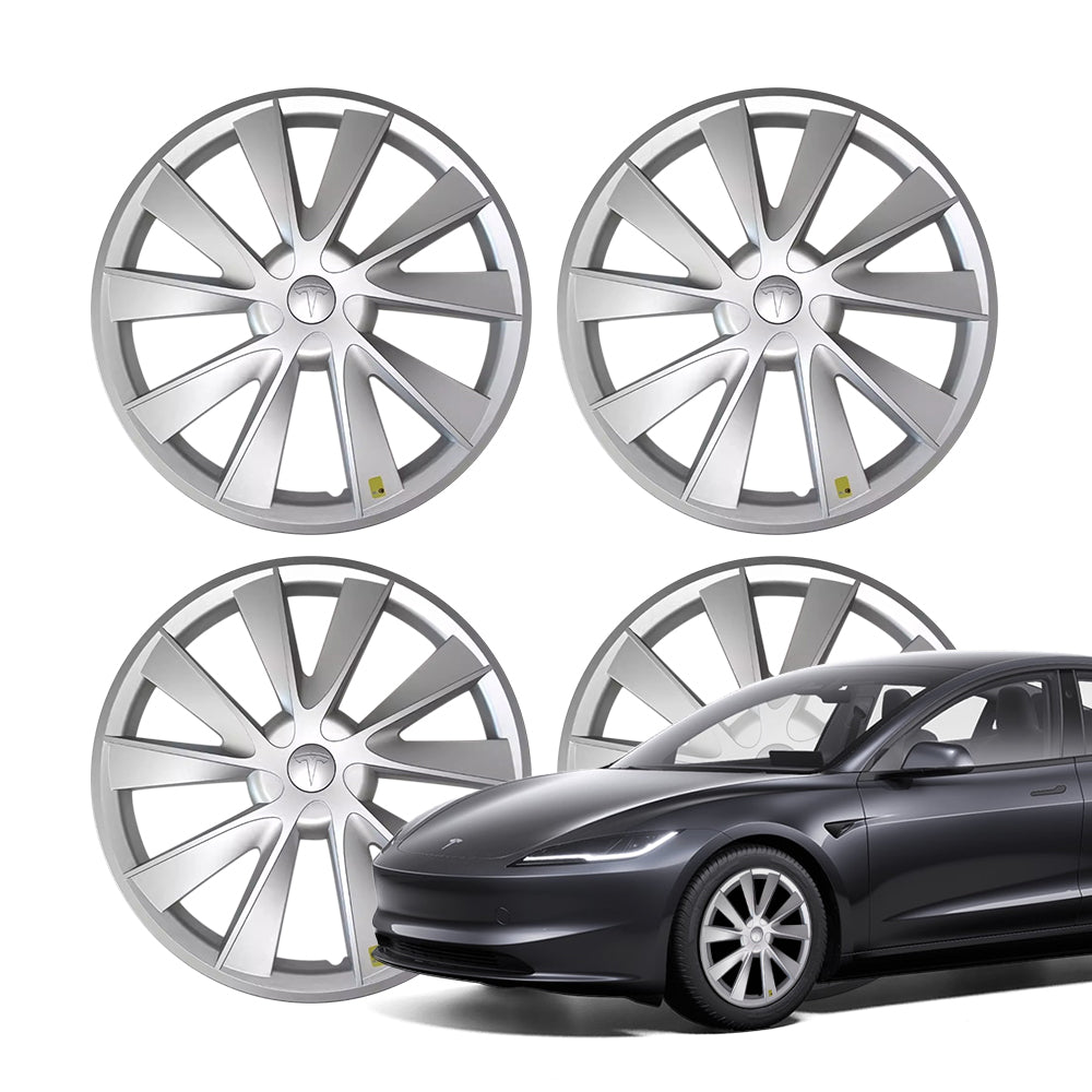 TESERY 18″ 19″ Hubcaps for Model 3/Y (4PCS)