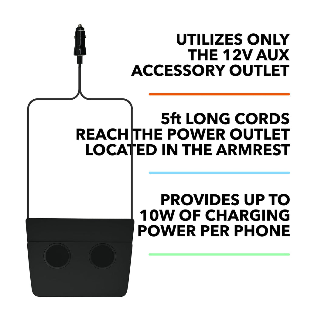 MagSafe Compatible Dual Wireless Charger | 2021-2023 Tesla Model 3 and 2021-2025 Tesla Model Y