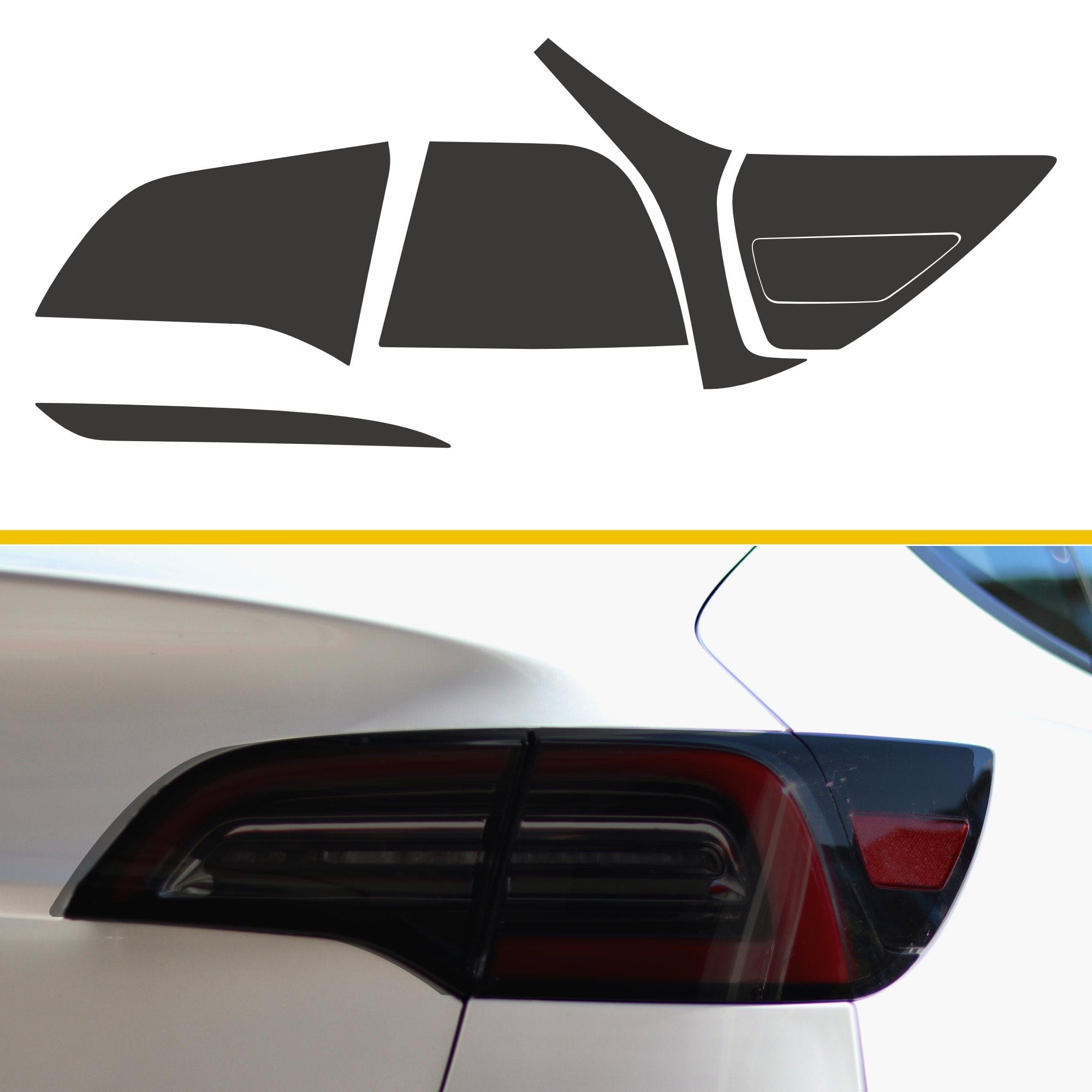 Tail Lights Smoke Tint | 2017-2023 Tesla Model 3 & 2021-2025 Tesla Model Y
