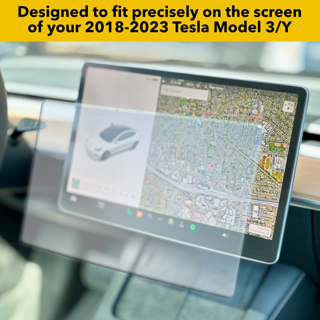 Tempered Glass Screen Protector | 2017-2023 Tesla Model 3 & 2021-2025 Tesla Model Y