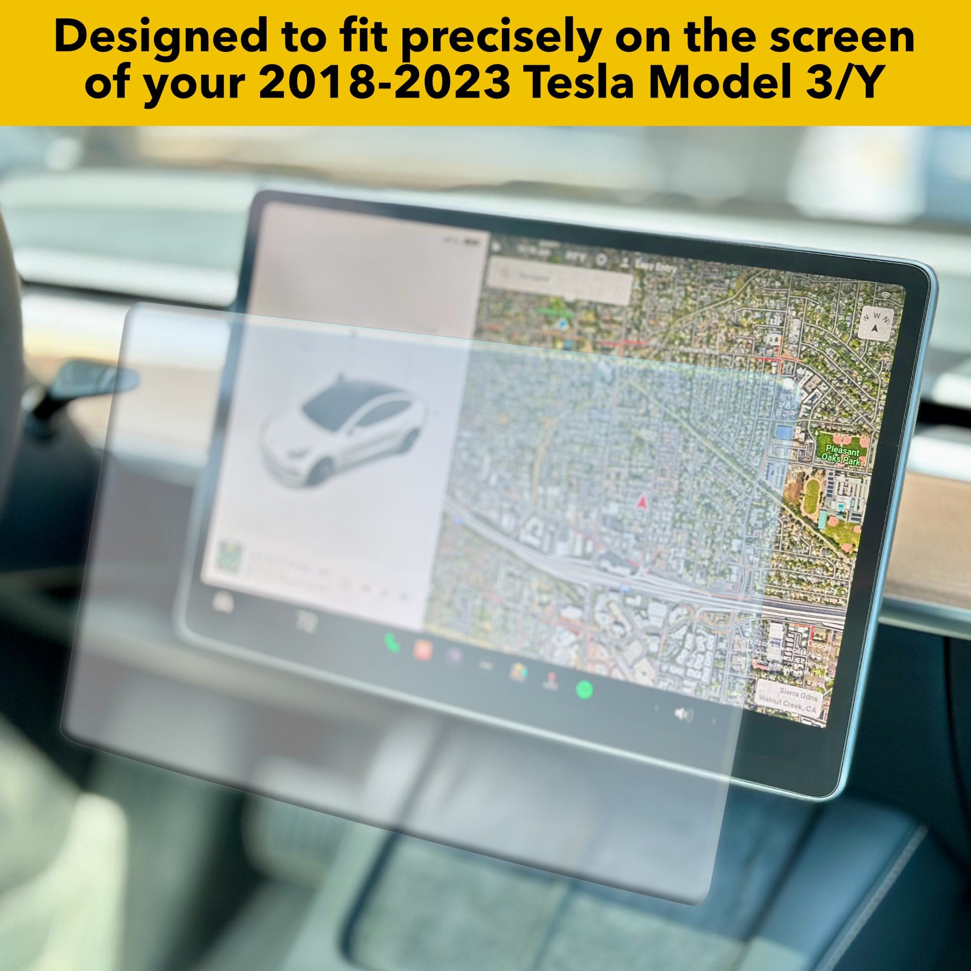 Tempered Glass Screen Protector | 2017-2023 Tesla Model 3 & 2021-2025 Tesla Model Y