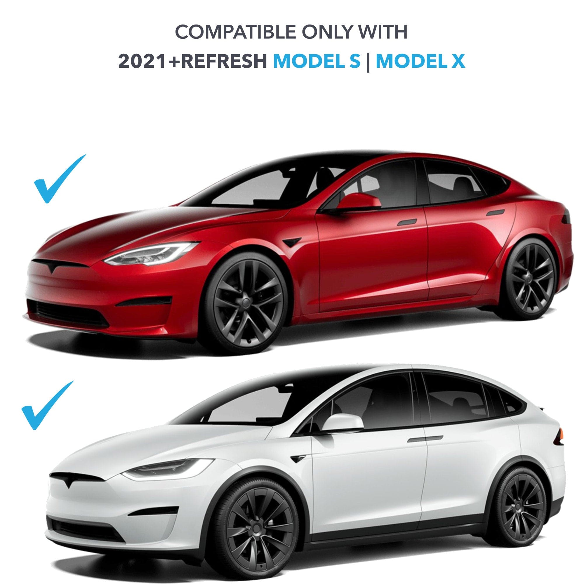 Brake Calipers Vinyl Wrap | Tesla Model S / Tesla Model X 2021 - 2026
