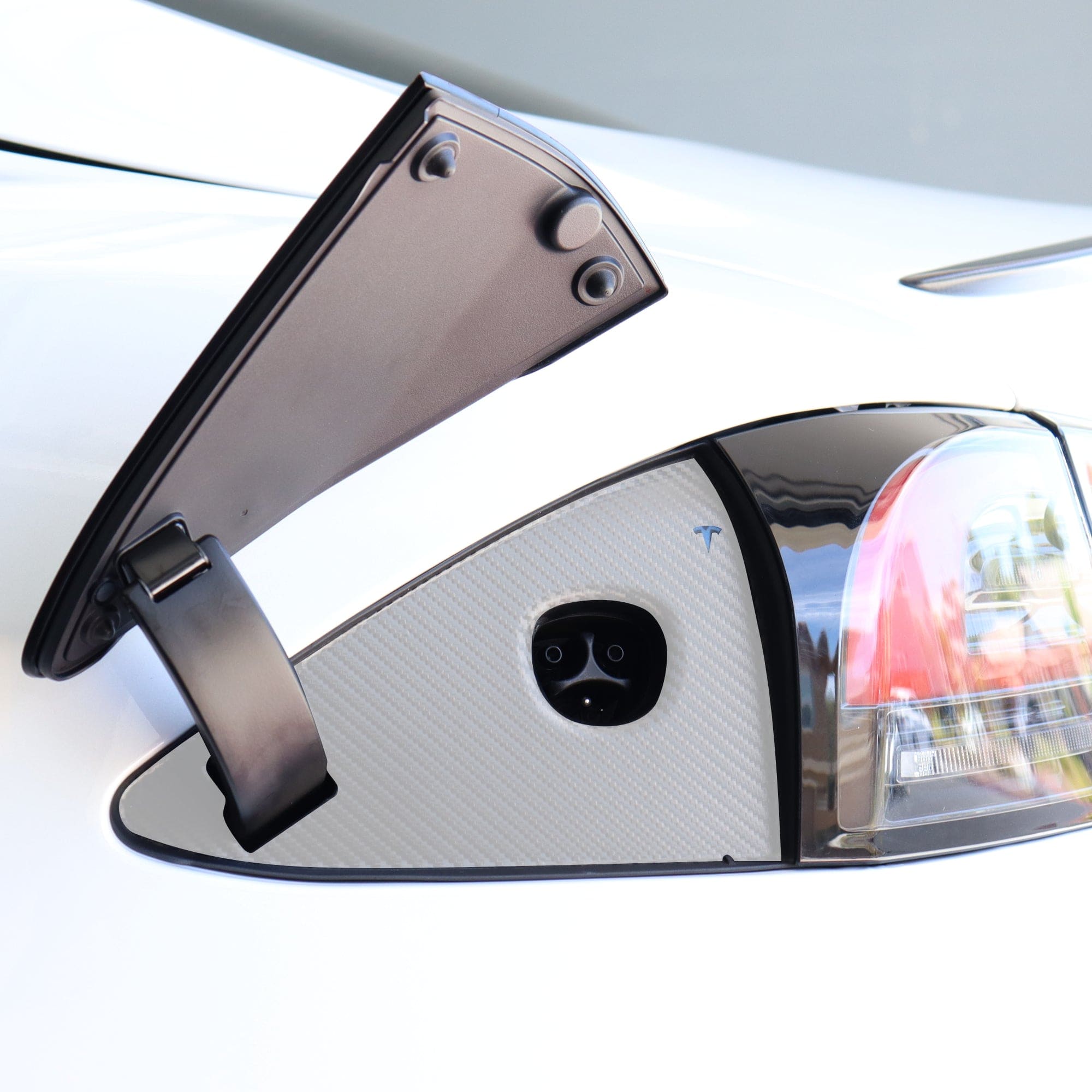 Charge Port Vinyl Wrap | Tesla Model S 2022-2026