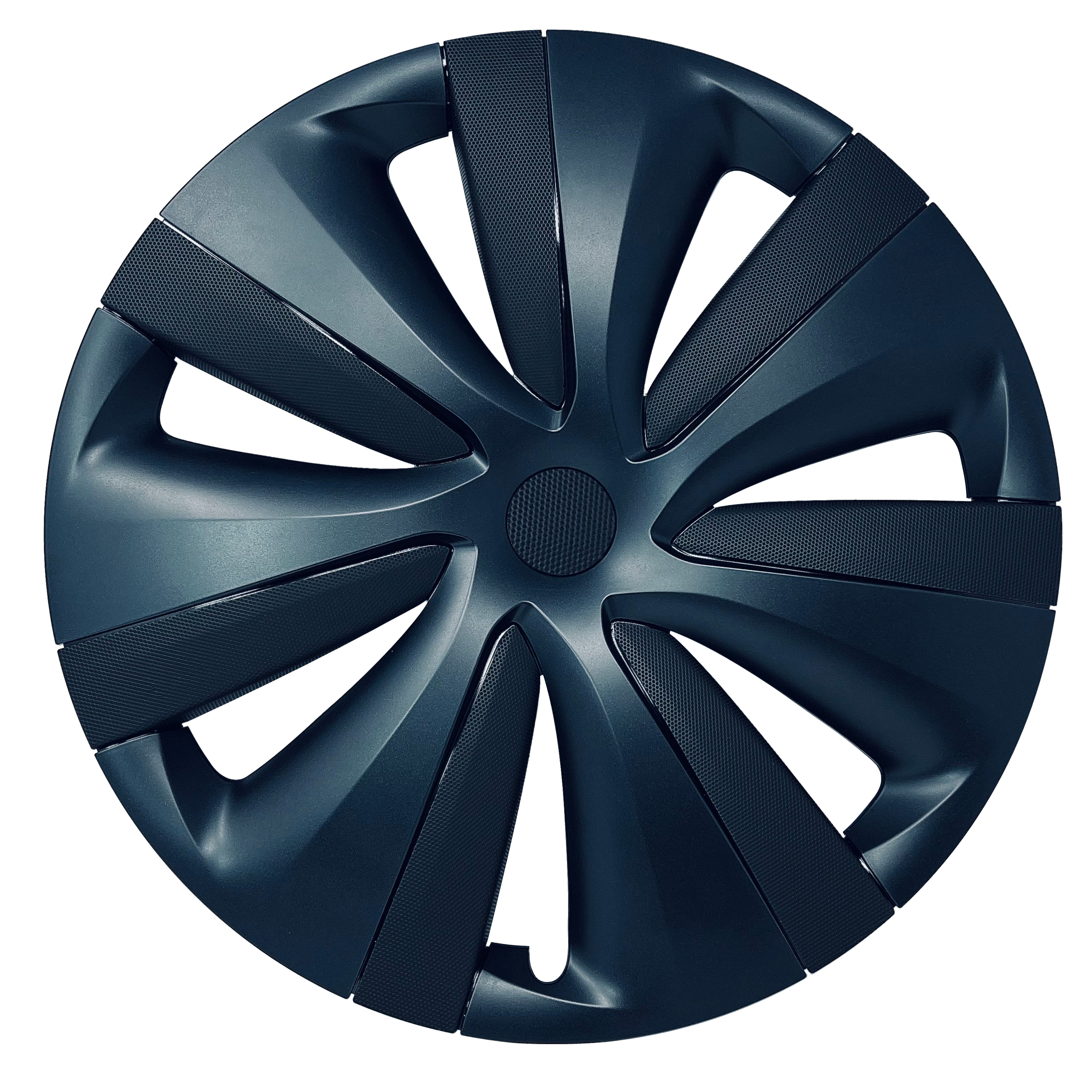 Tempest Wheels Vinyl Wrap | Carbon Fiber Film Decal for Tesla Model S 2021-2026