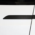Door Handles Vinyl Wrap Covers | Carbon Fiber Chrome Delete for Tesla Model X