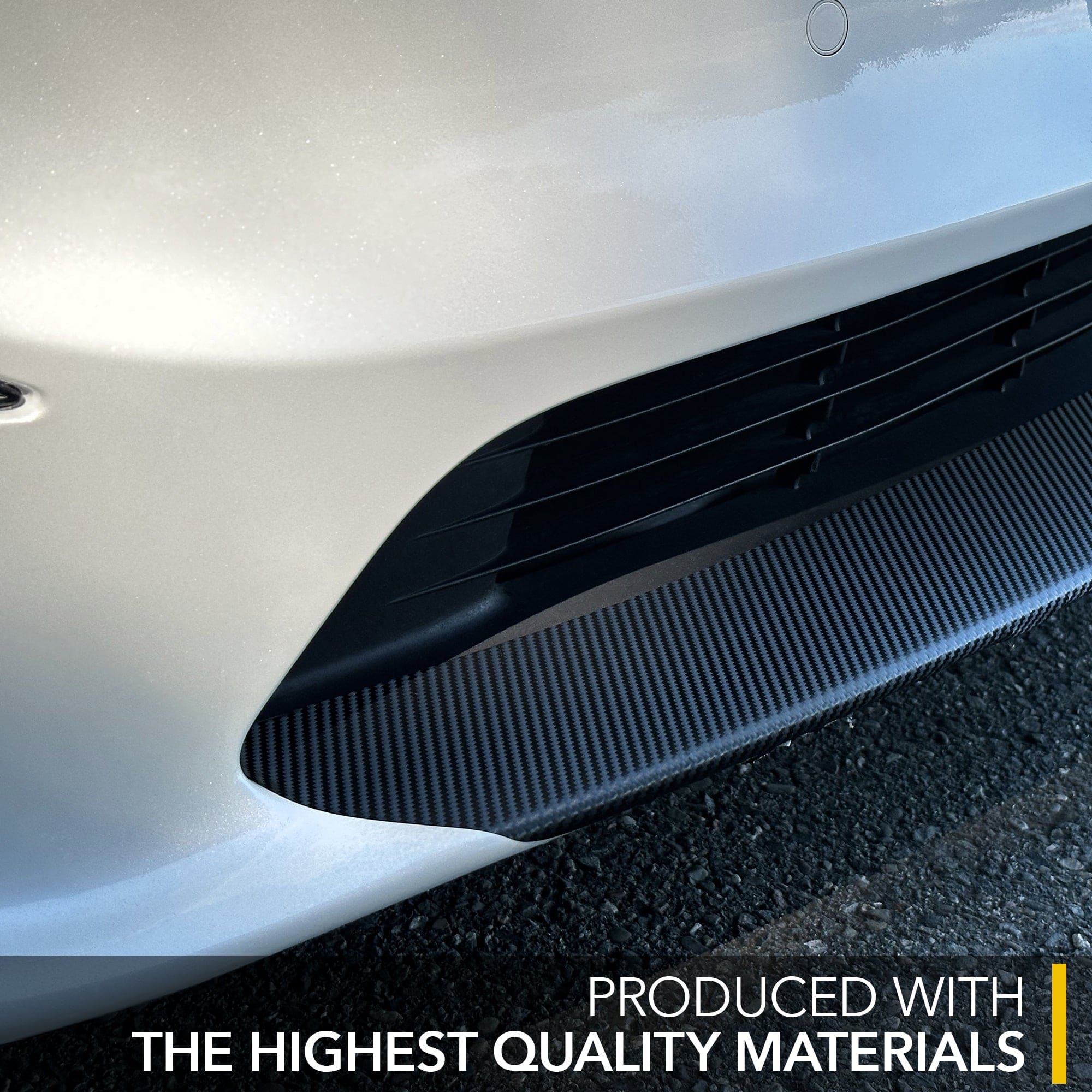 Front Lower Lip Wrap | Tesla Model X 2021-2026 - Chin Spoiler Vinyl Cover