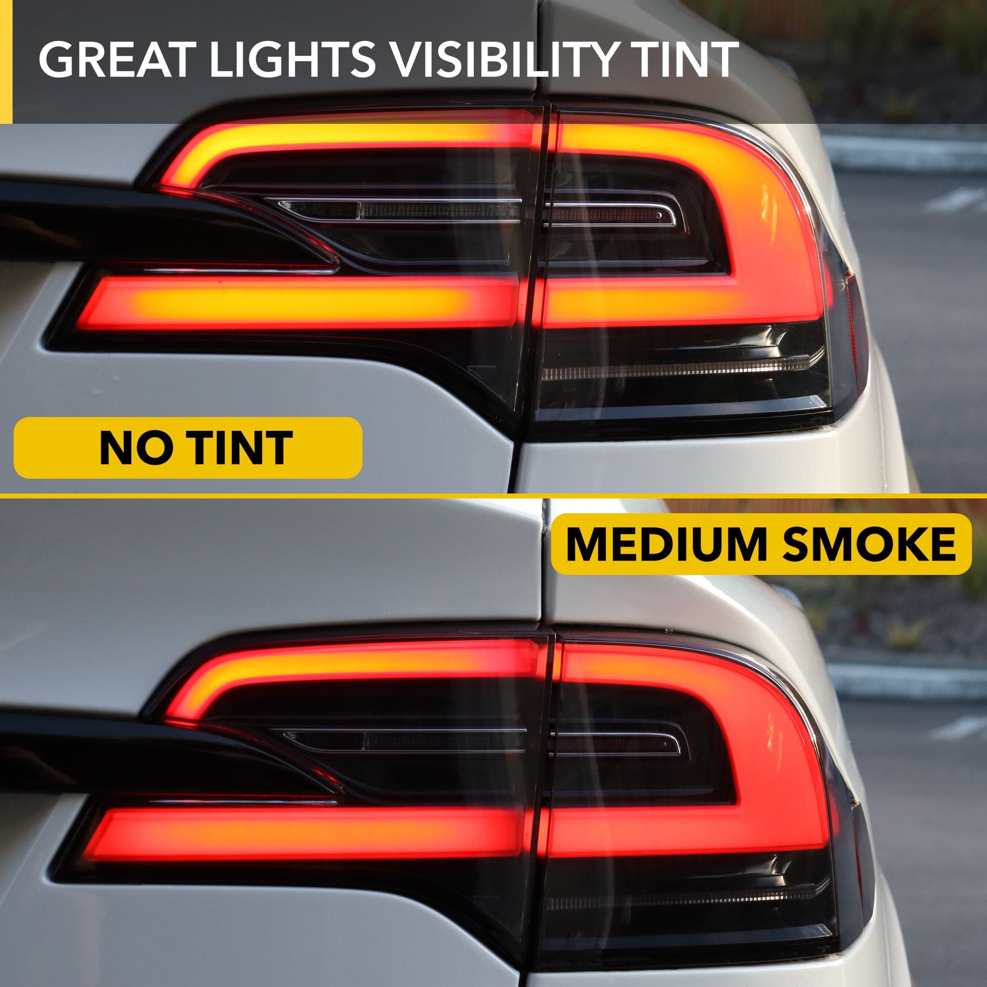 Tail Lights Smoke Tint | Tesla Model X
