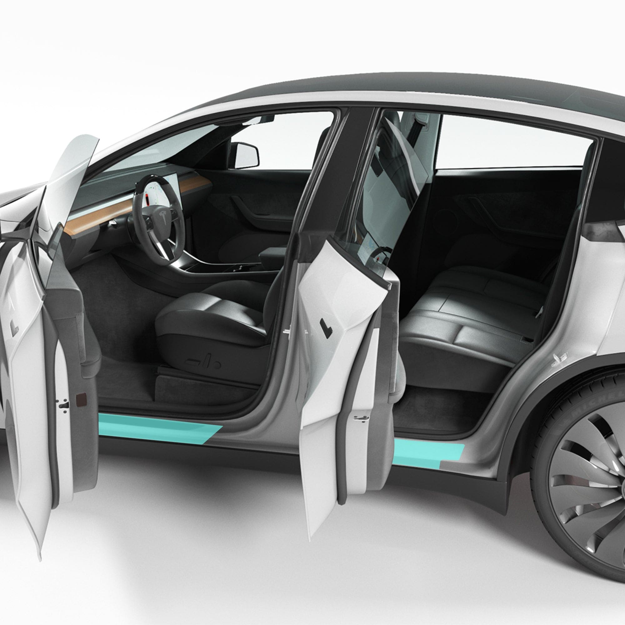 Door Entry PPF | Paint Protection Film for 2019-2025 Tesla Model Y