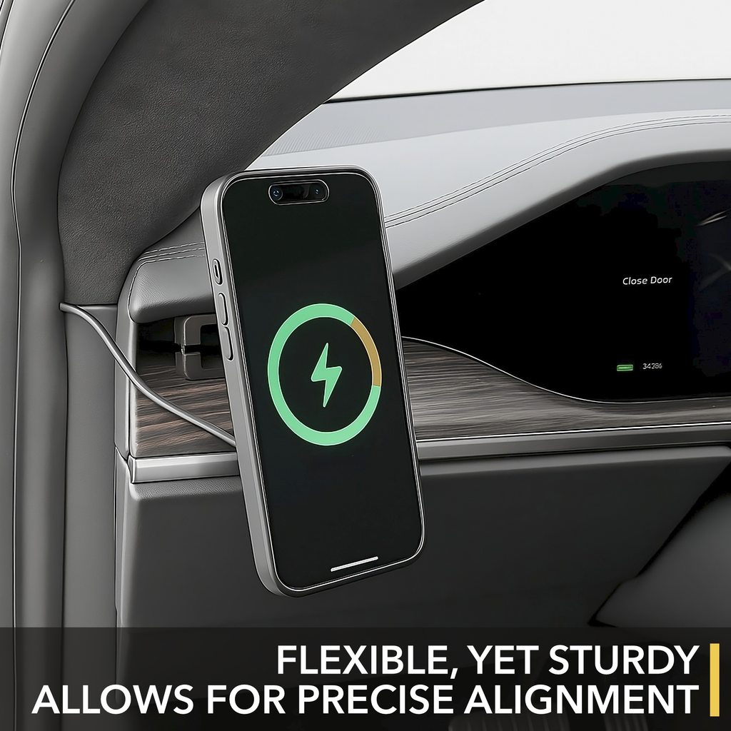 Dashboard Phone Mount | Magnetic or Clamp for Tesla Model S & Model X Refresh