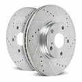 PowerStop 126.66064S is a front brake rotor from PowerStop's Evolution Drilled & Slotted series R/L