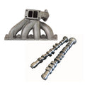 VW B5 T3 top mount turbo twin scroll manifold wastegate "i" + 252 / 260 High Performance Camshaft set