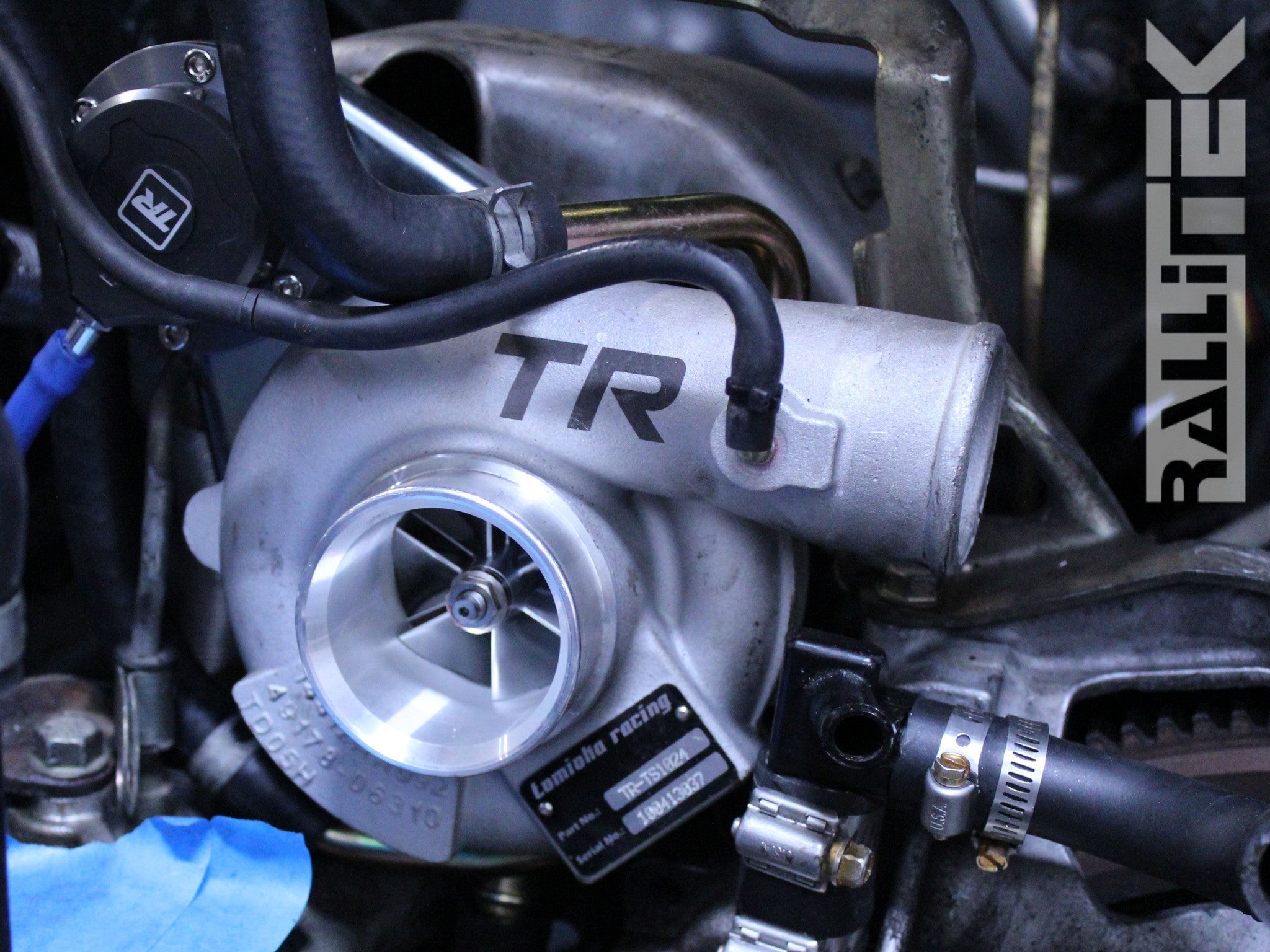 TR Billet Wheel TD05-16G Turbocharger Stock Replacement for Subaru WRX 2002-2007 & STI 2004-2020