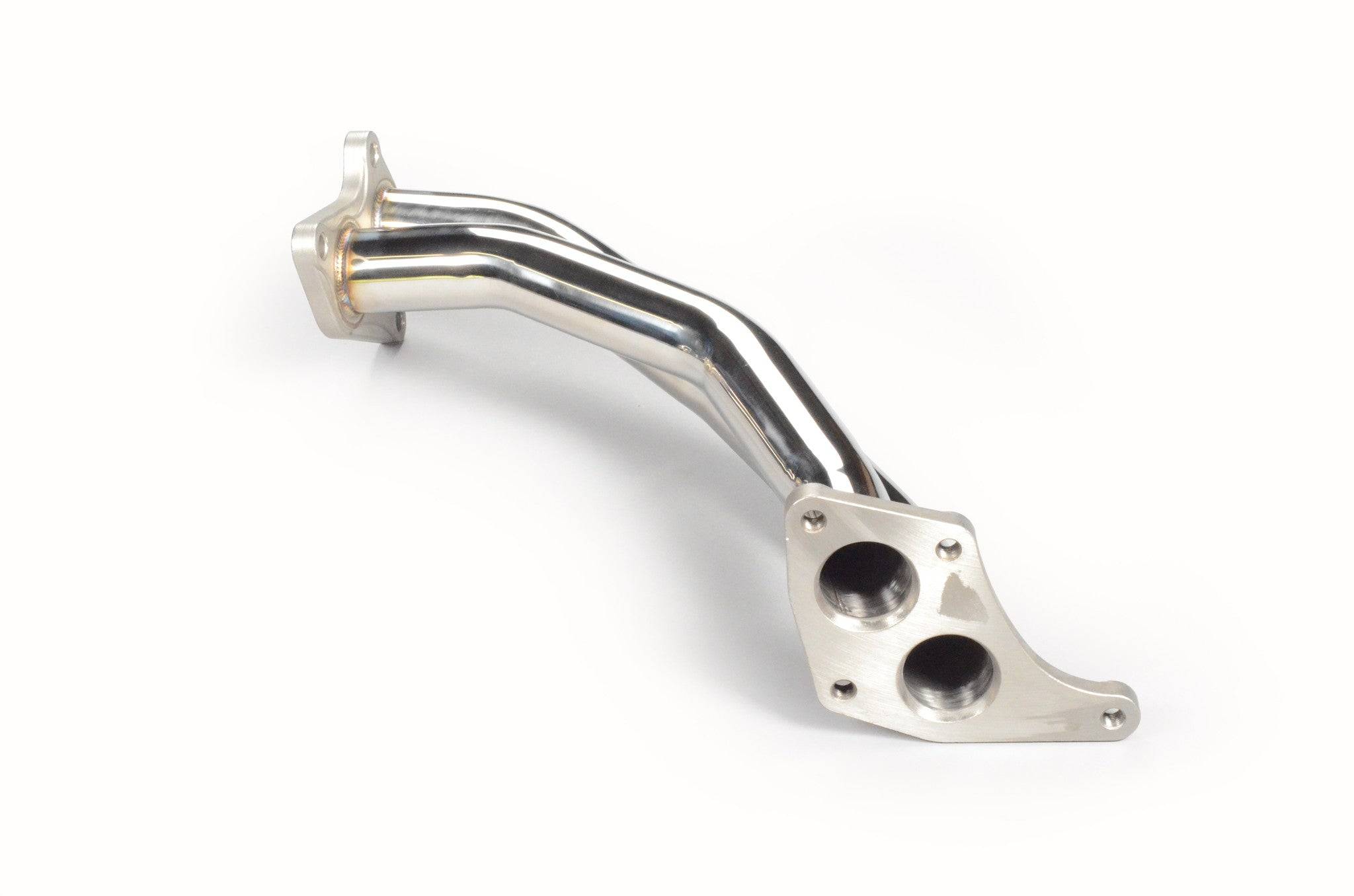 TR TR-ES1002 Gen 2 Twin Scroll Equal Length Exhaust Manifold with 3 Bolts Up-Pipe for EJ20/25