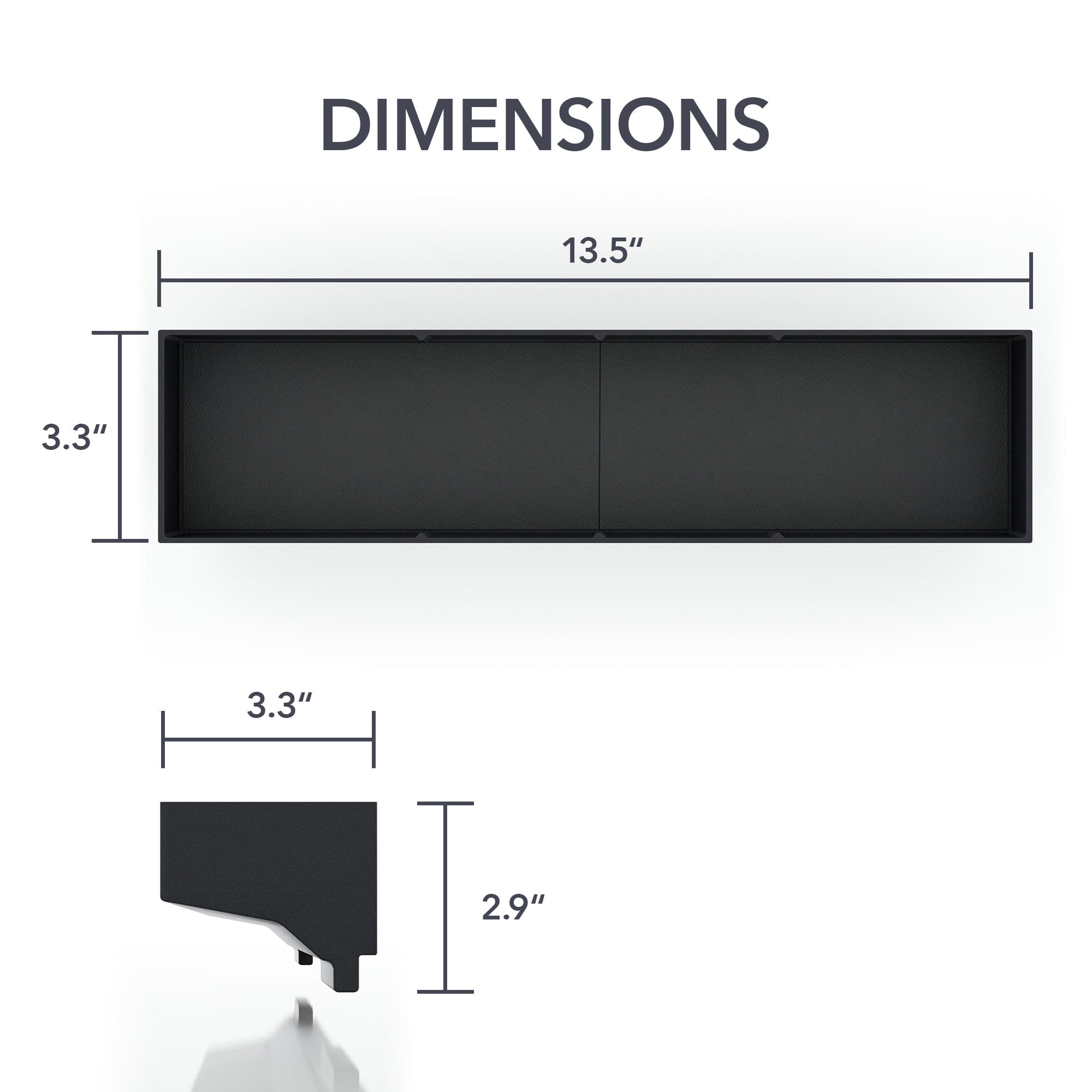Behind Screen Storage Tray | GMC Hummer EV - Dashboard Organizer