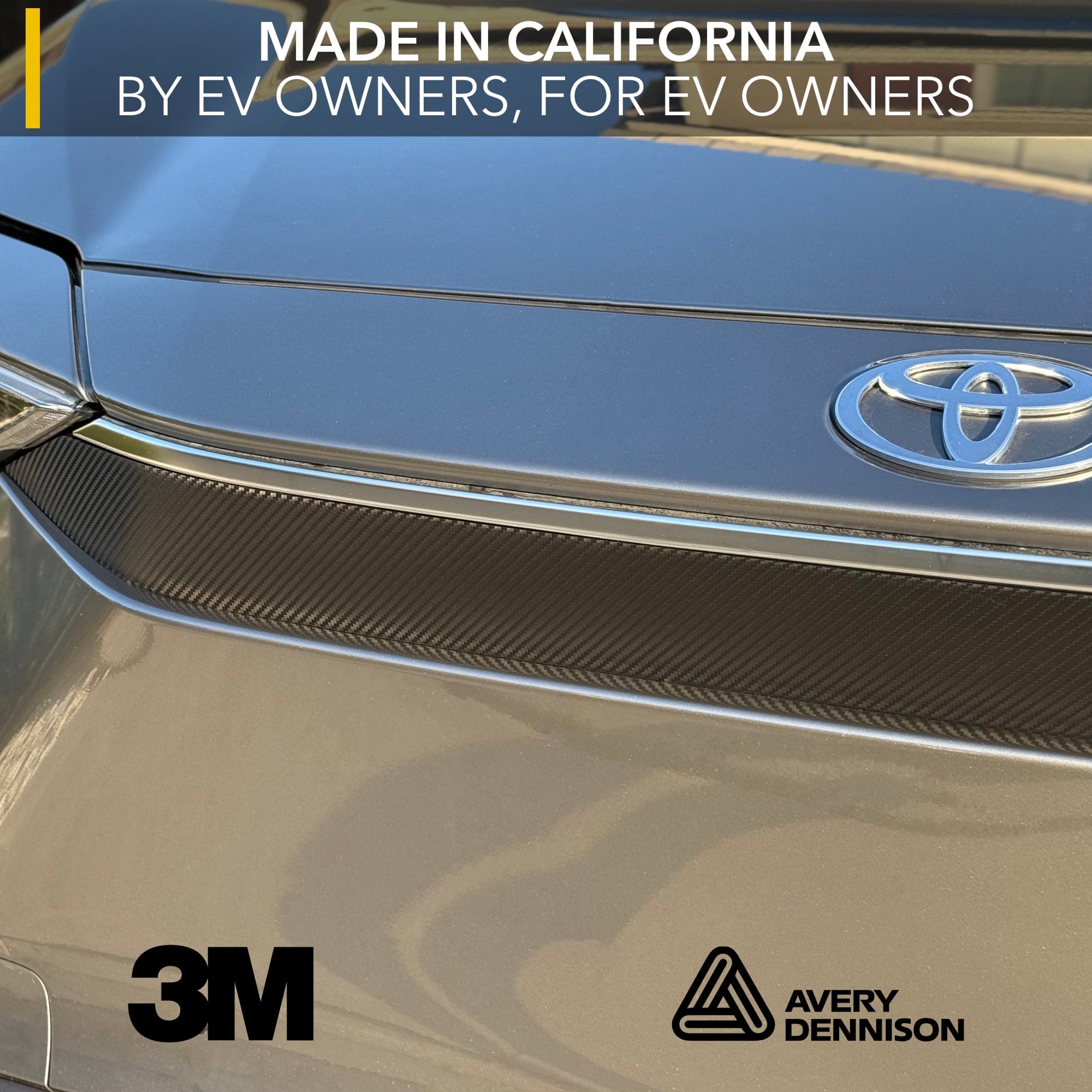 Front Upper Lip Wrap | Toyota bZ4X 2024-2025 - Underhood Apron Trim Cover