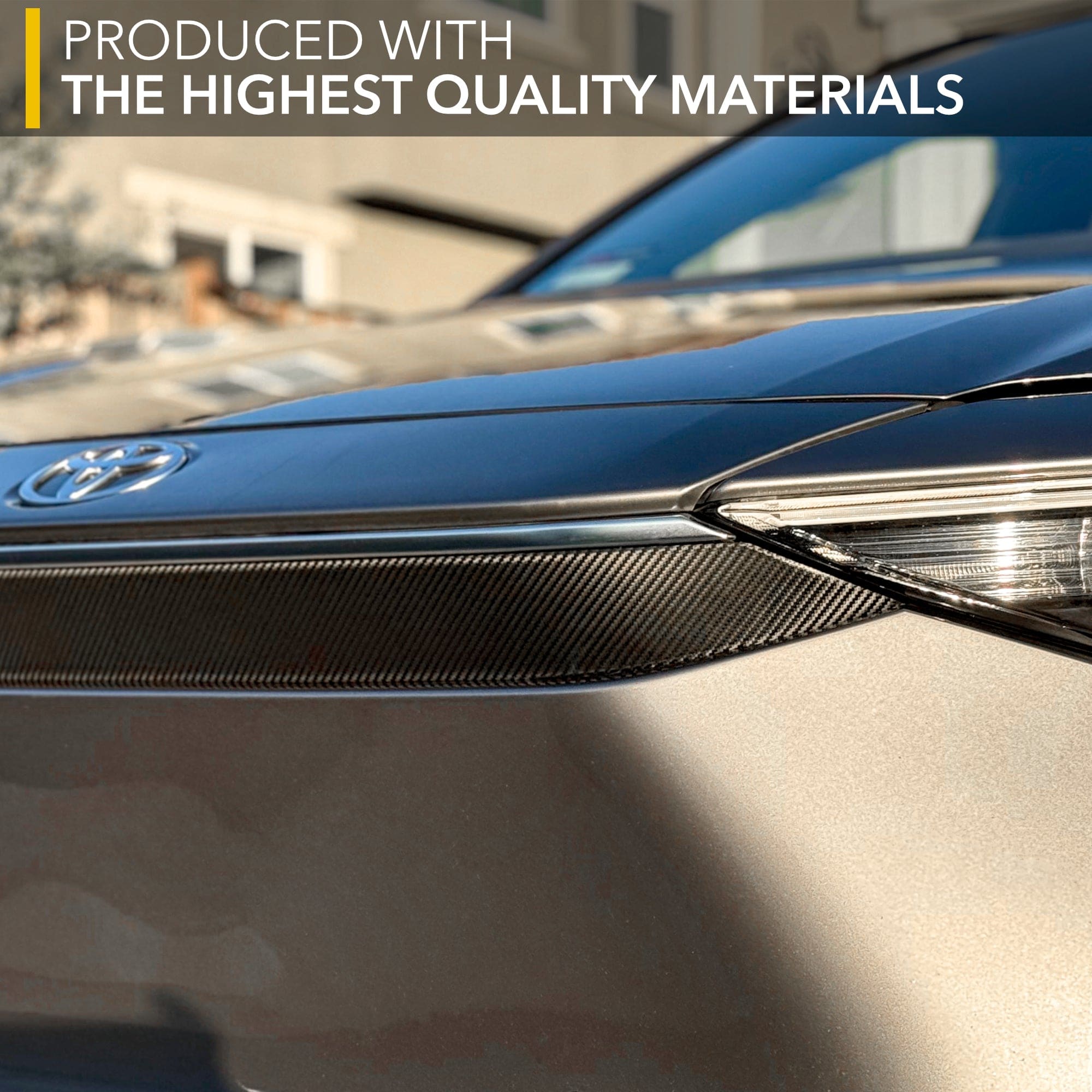 Front Upper Lip Wrap | Toyota bZ4X 2024-2025 - Underhood Apron Trim Cover