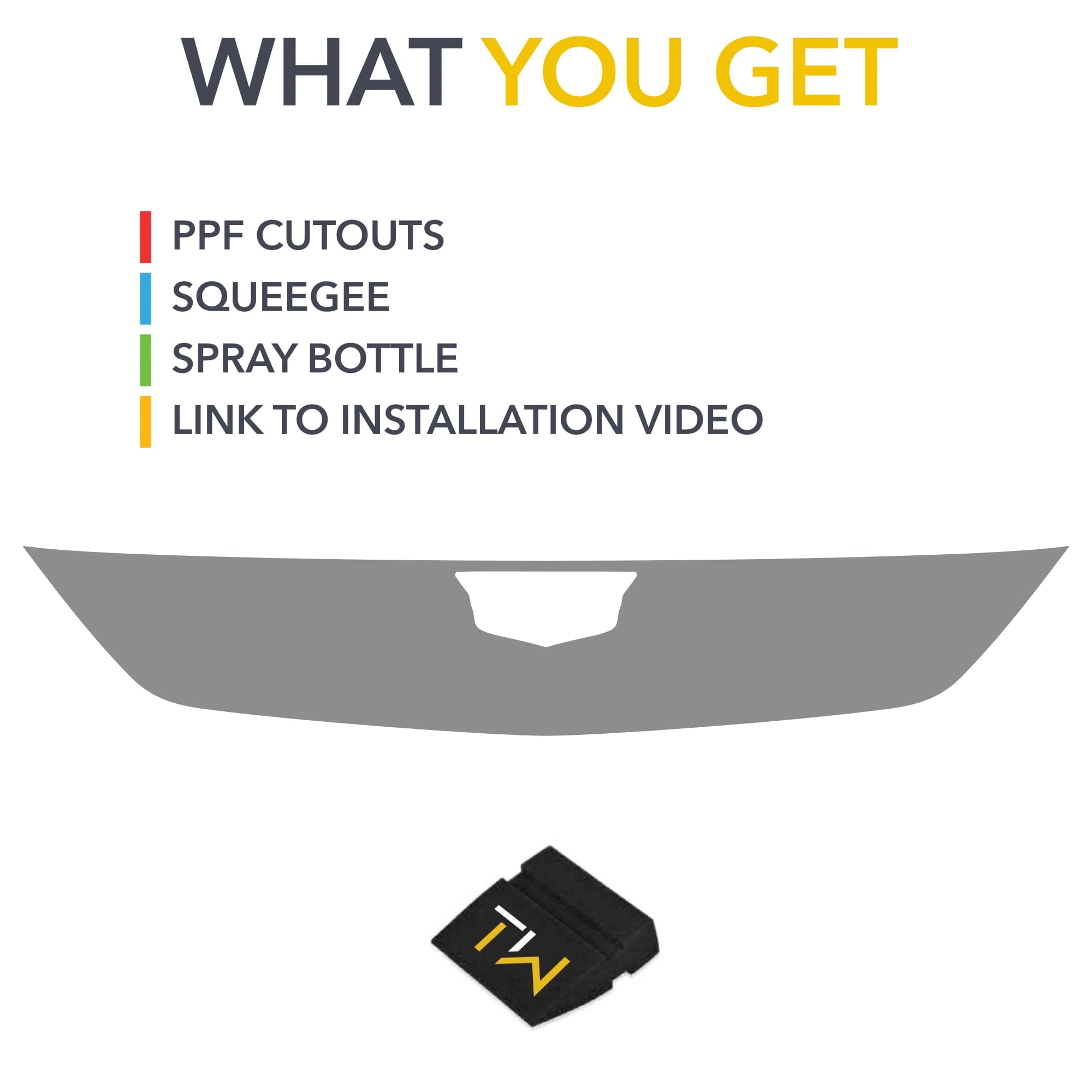 Bumper Grille PPF | Paint Protection Film for Cadillac OPTIQ