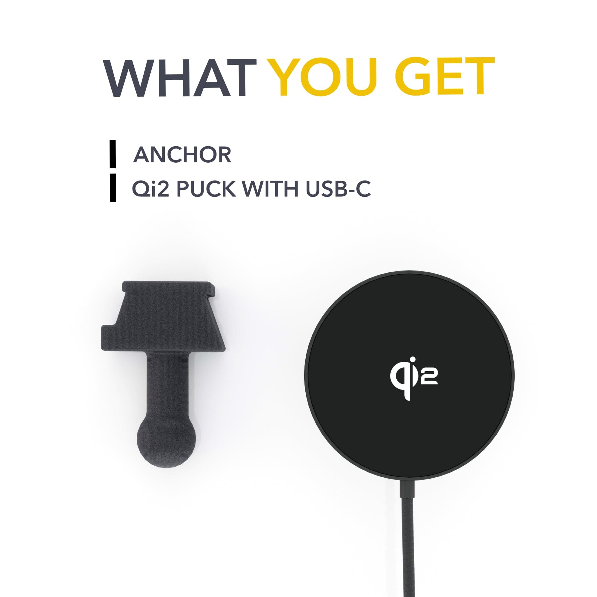 Dashboard Phone Mount / Qi2 Charger | Cadillac OPTIQ - Phone Holder