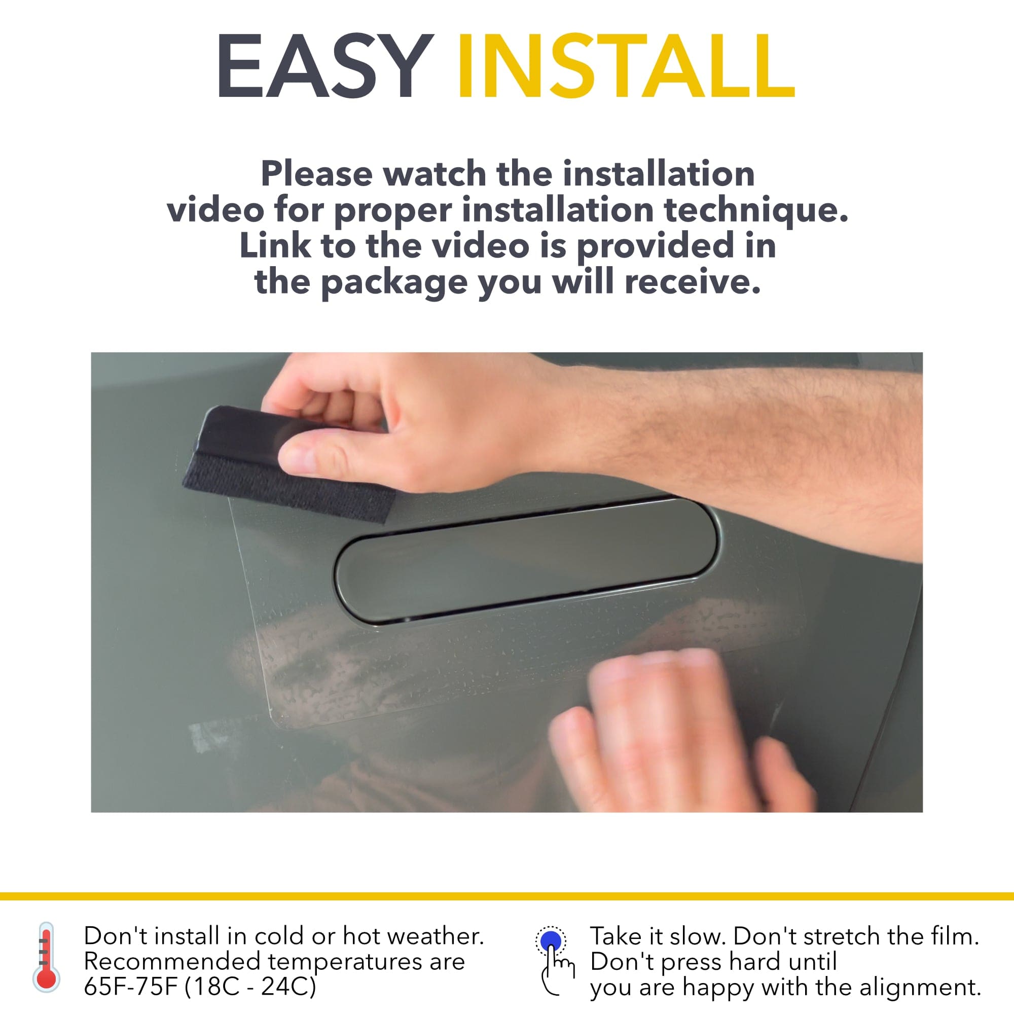 Door Handles Area PPF | Anti Scratch Paint Protection Film Cover for Rivian R1S & R1T