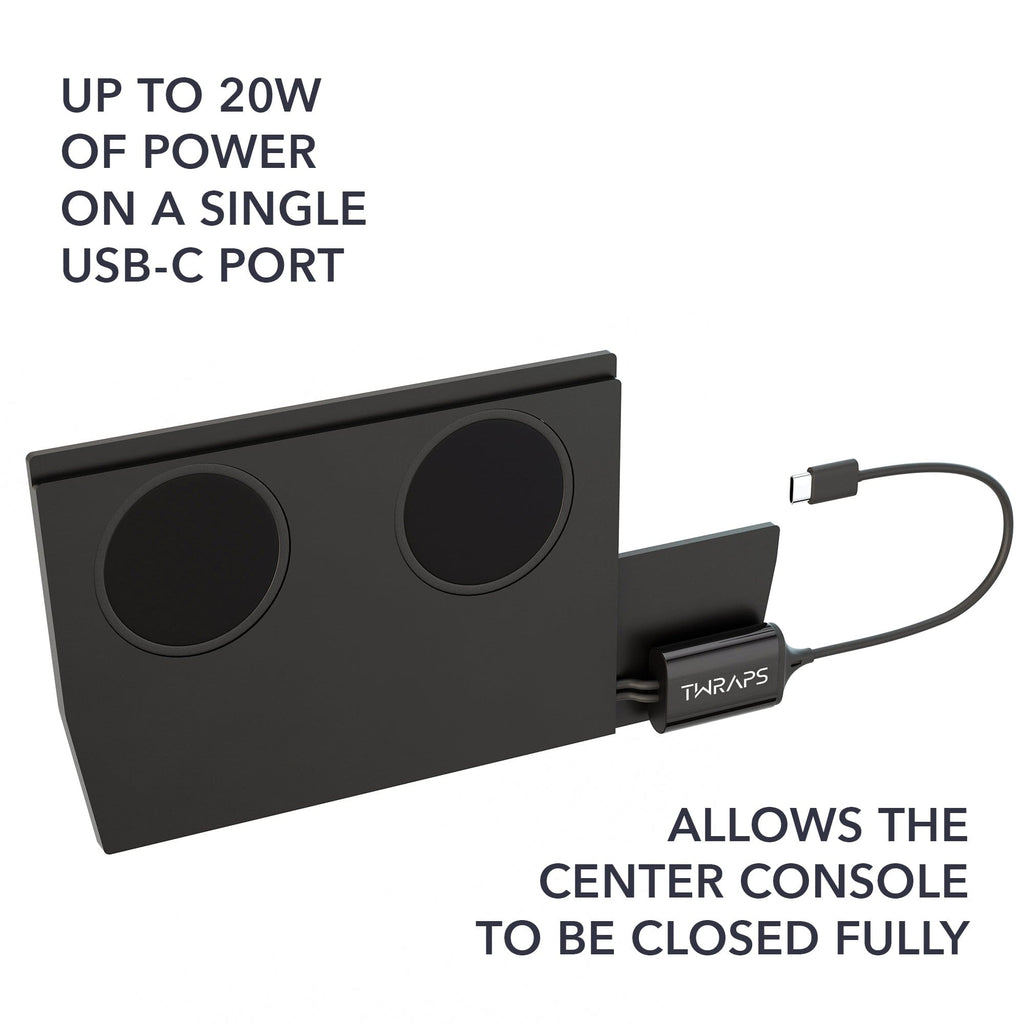 Dual Wireless Charger | GMC Hummer EV 2022-2026 MagSafe Compatible