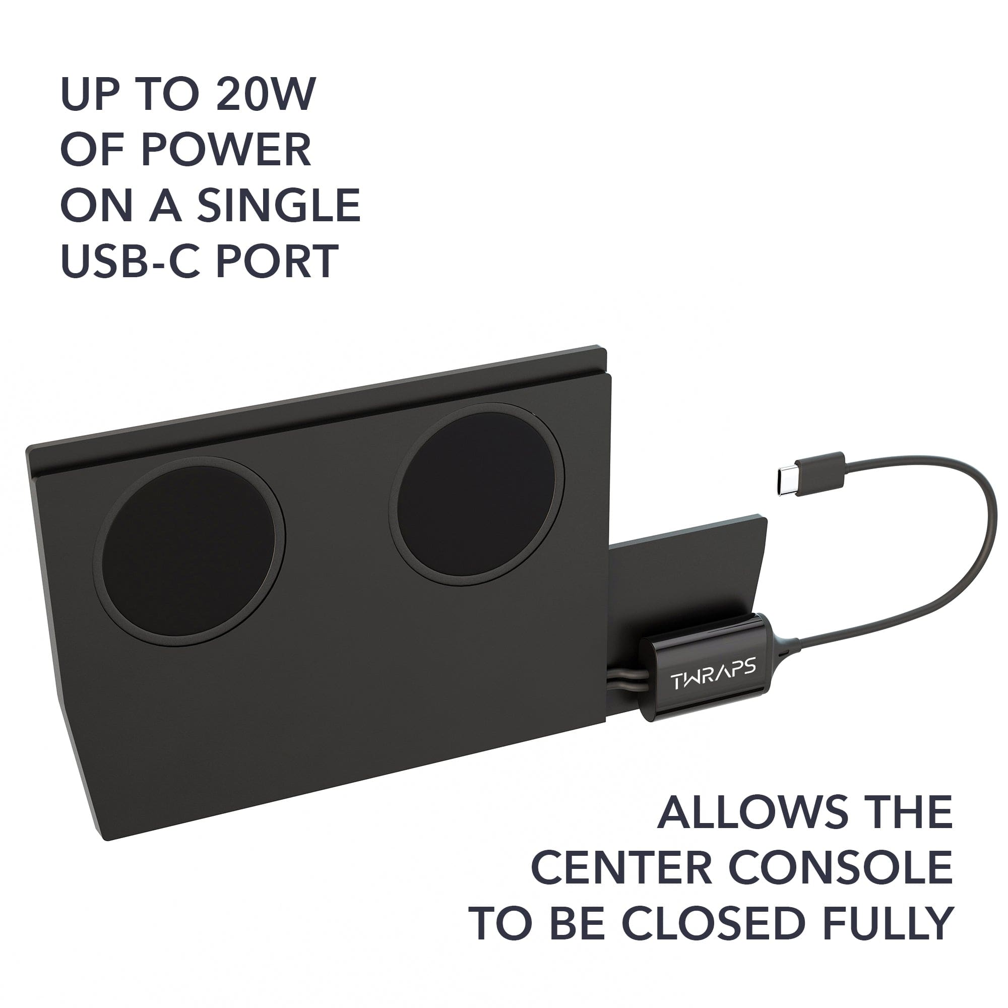 Dual Wireless Charger | GMC Hummer EV 2022-2026 MagSafe Compatible