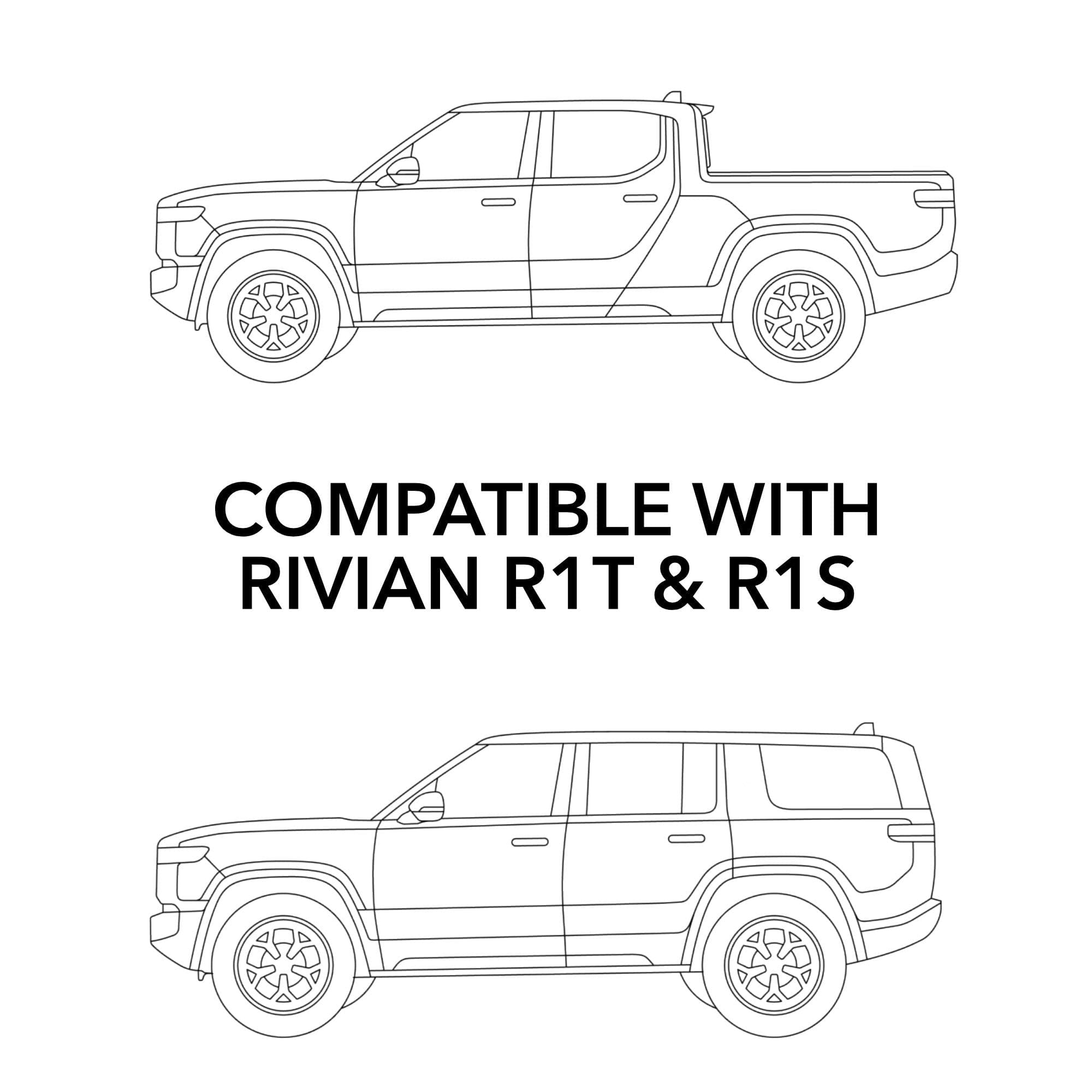 Front Lip Vinyl Wrap | Air Dam Cover for Rivian R1T & R1S 2021-2026