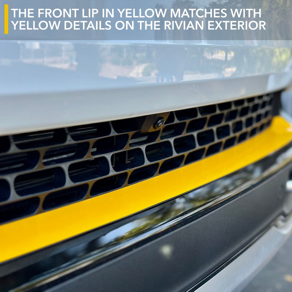 Front Lip Vinyl Wrap | Air Dam Cover for Rivian R1T & R1S 2021-2026