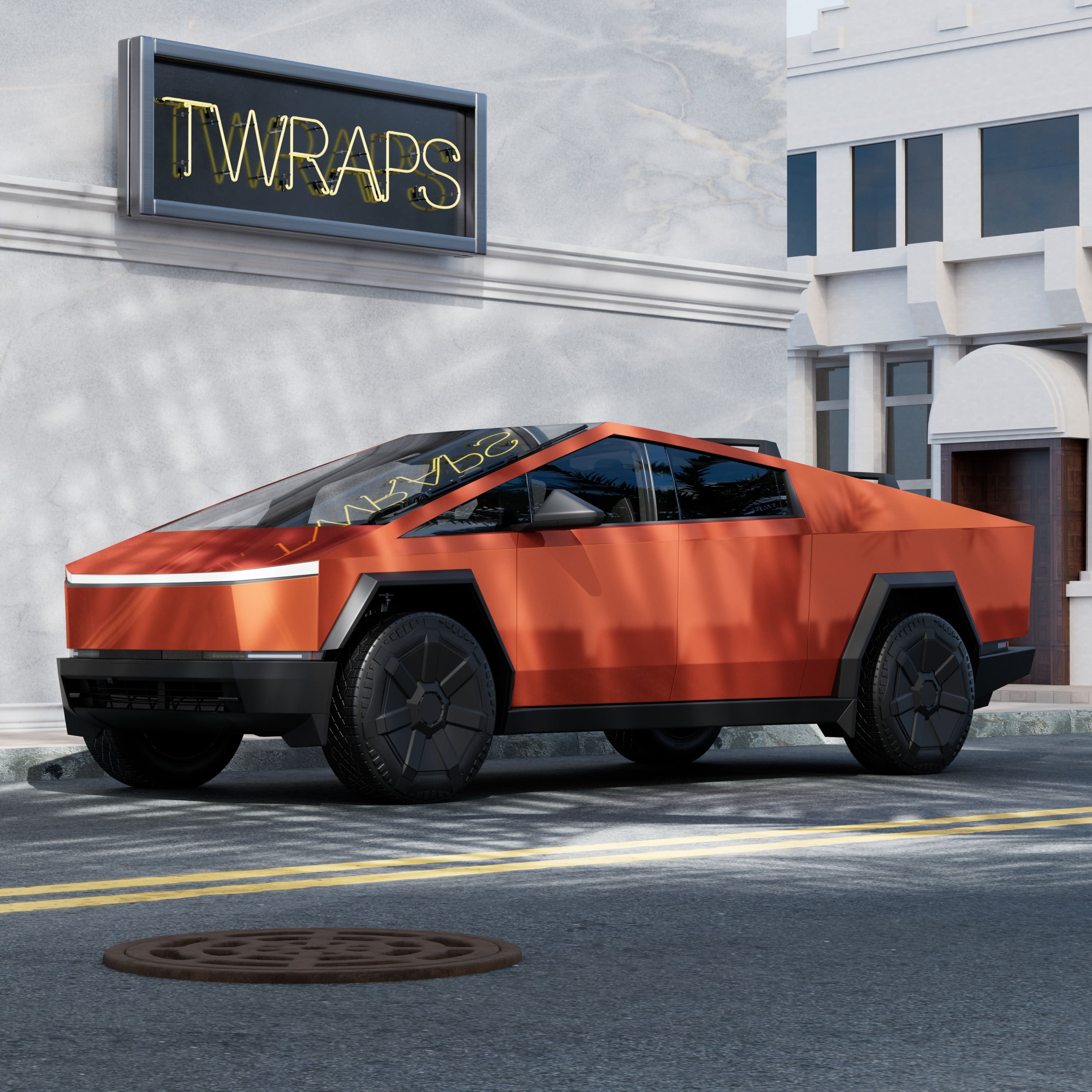 Full Body Color Wrap Kit | Tesla Cybertruck, PPF or Vinyl
