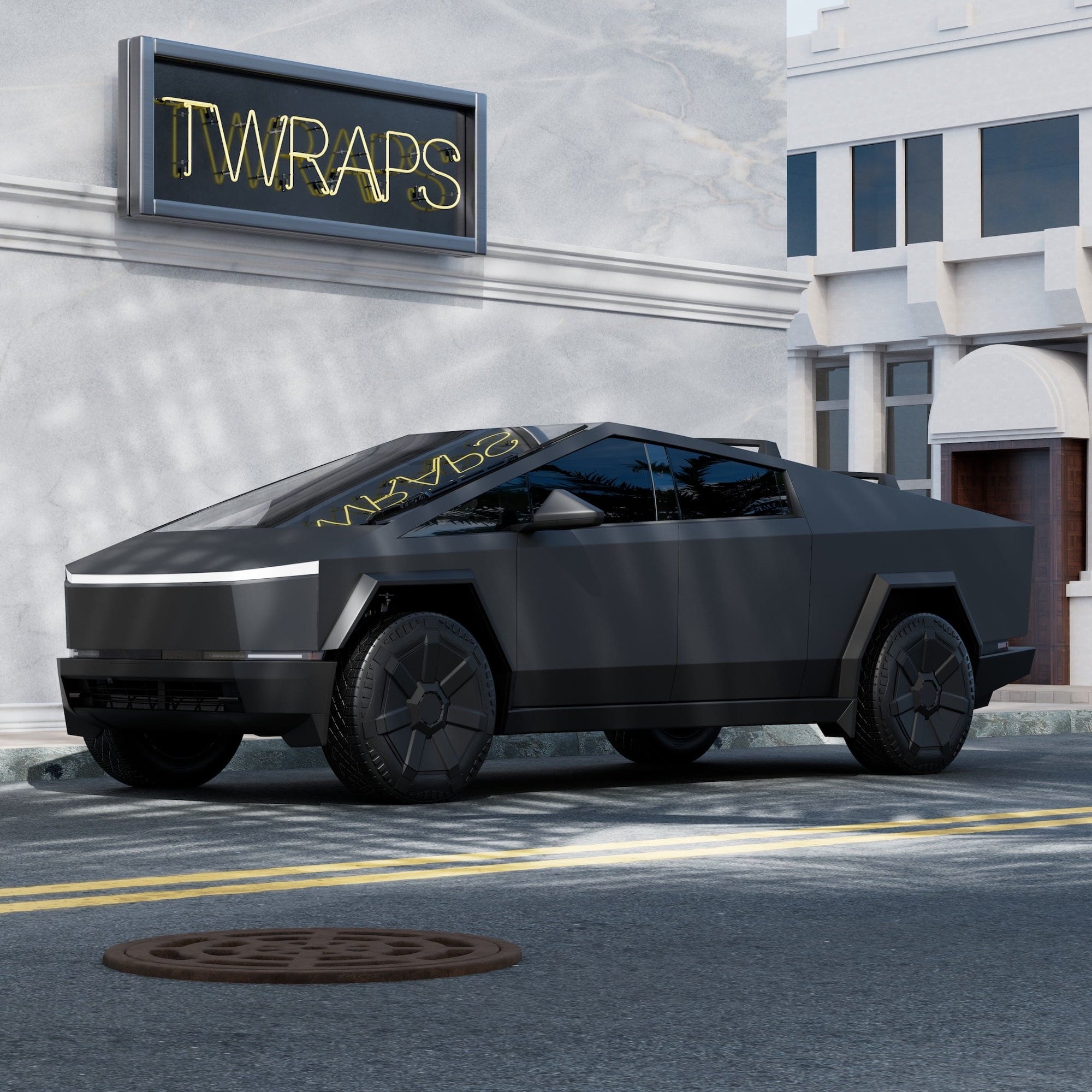 Full Body Color Wrap Kit | Tesla Cybertruck, PPF or Vinyl