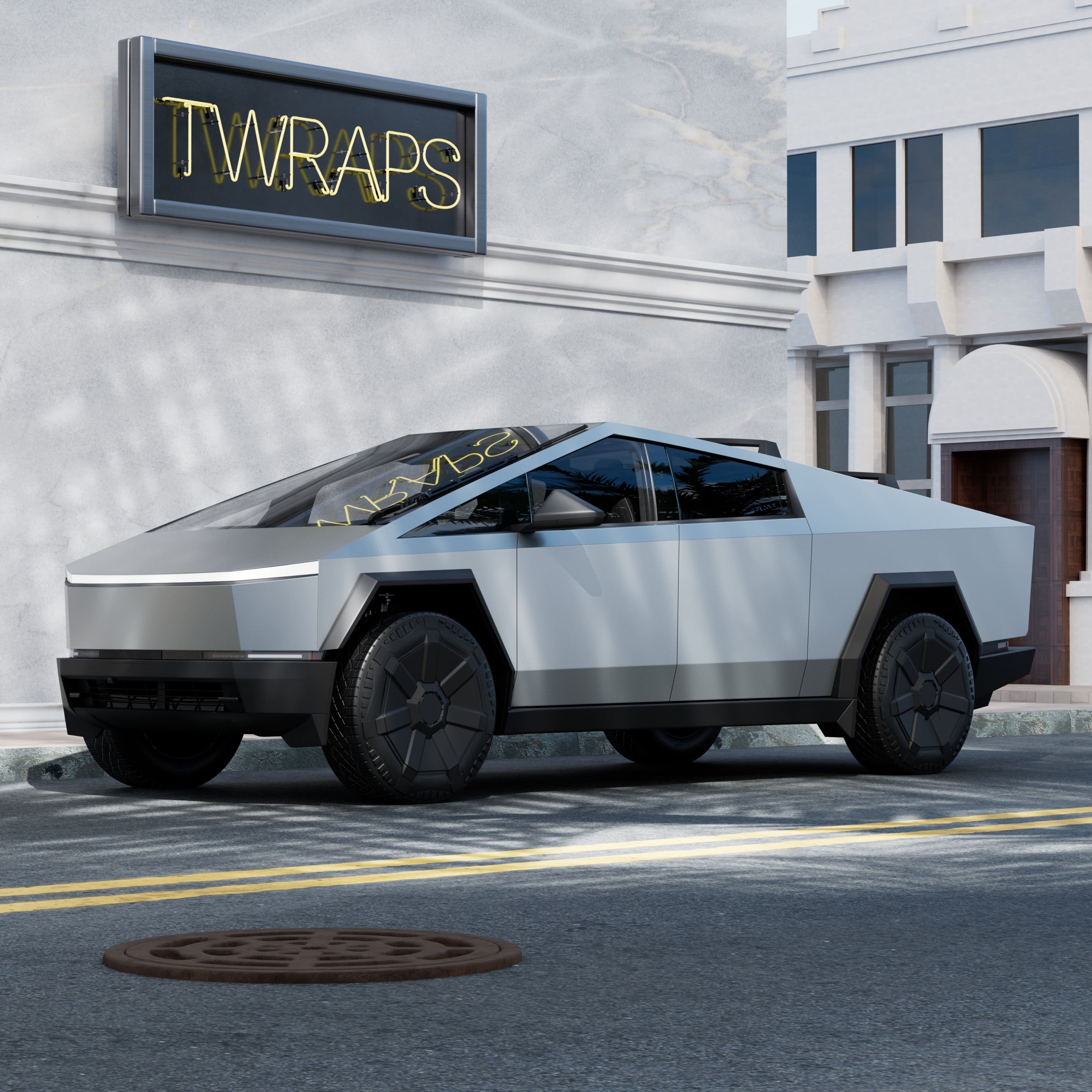 Full Body Color Wrap Kit | Tesla Cybertruck, PPF or Vinyl
