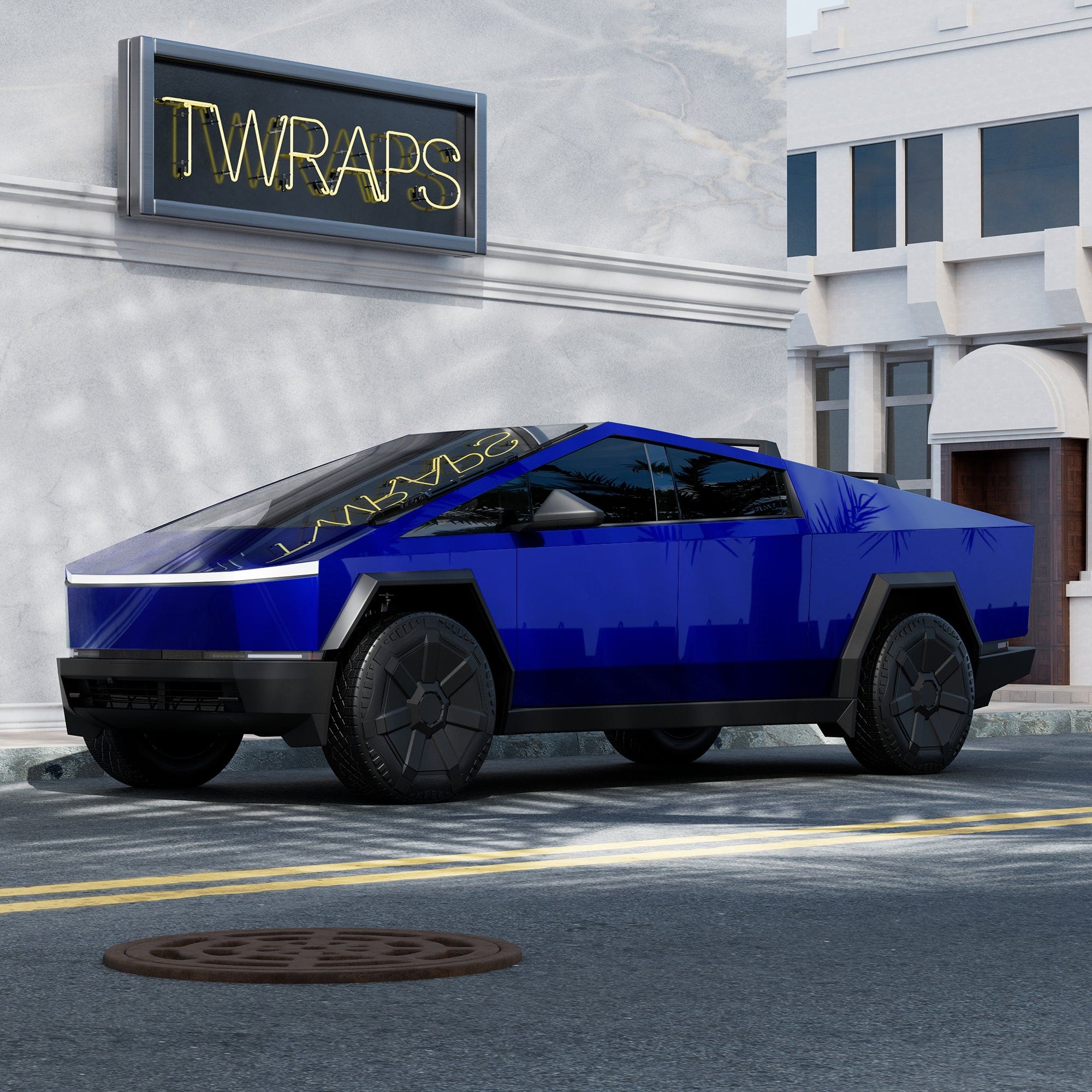 Full Body Color Wrap Kit | Tesla Cybertruck, PPF or Vinyl
