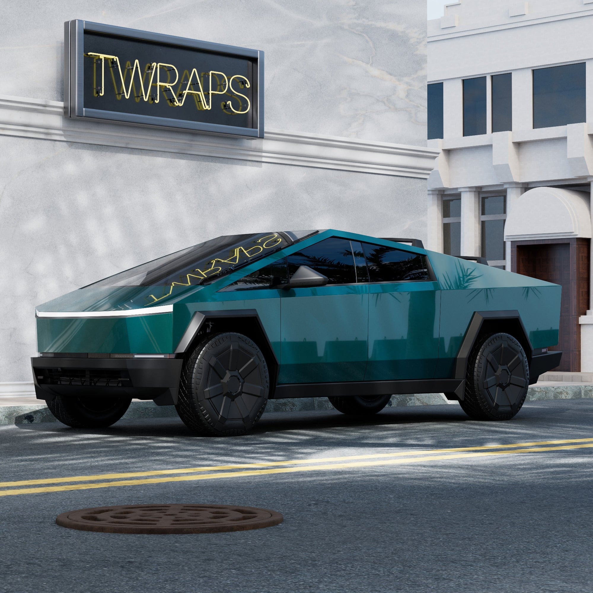 Full Body Color Wrap Kit | Tesla Cybertruck, PPF or Vinyl