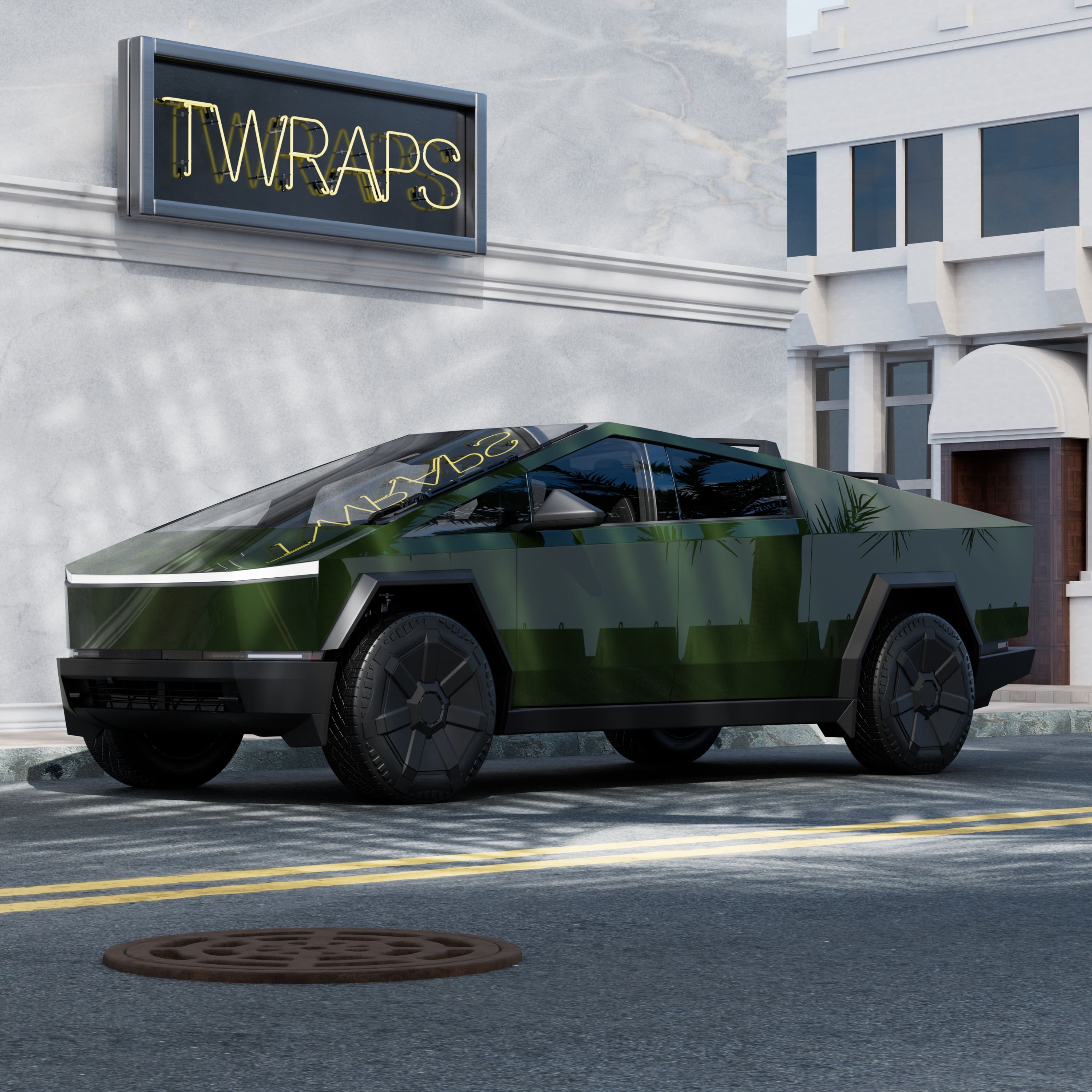 Full Body Color Wrap Kit | Tesla Cybertruck, PPF or Vinyl