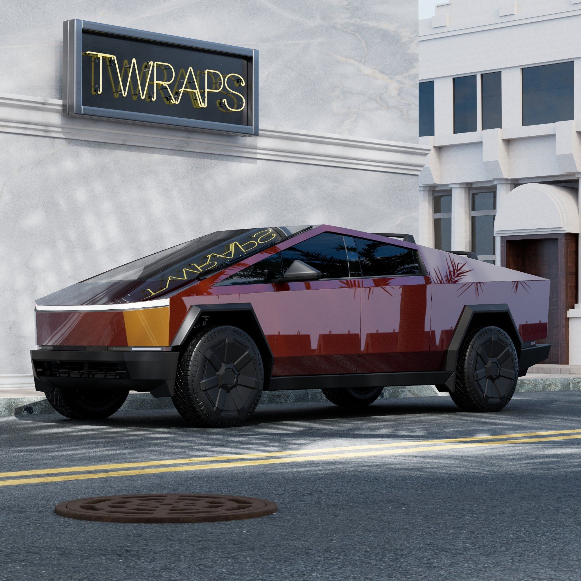 Full Body Color Wrap Kit | Tesla Cybertruck, PPF or Vinyl