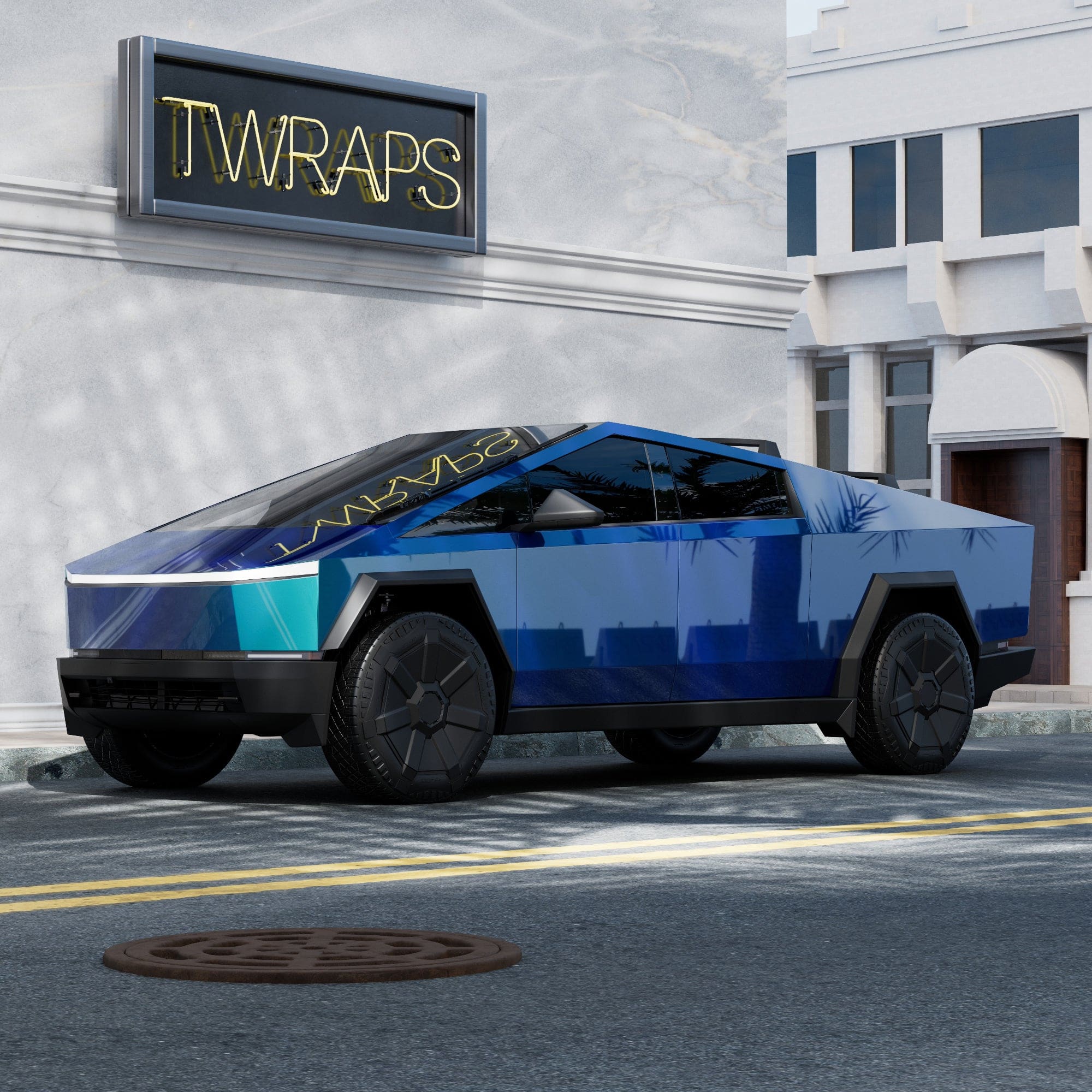 Full Body Color Wrap Kit | Tesla Cybertruck, PPF or Vinyl