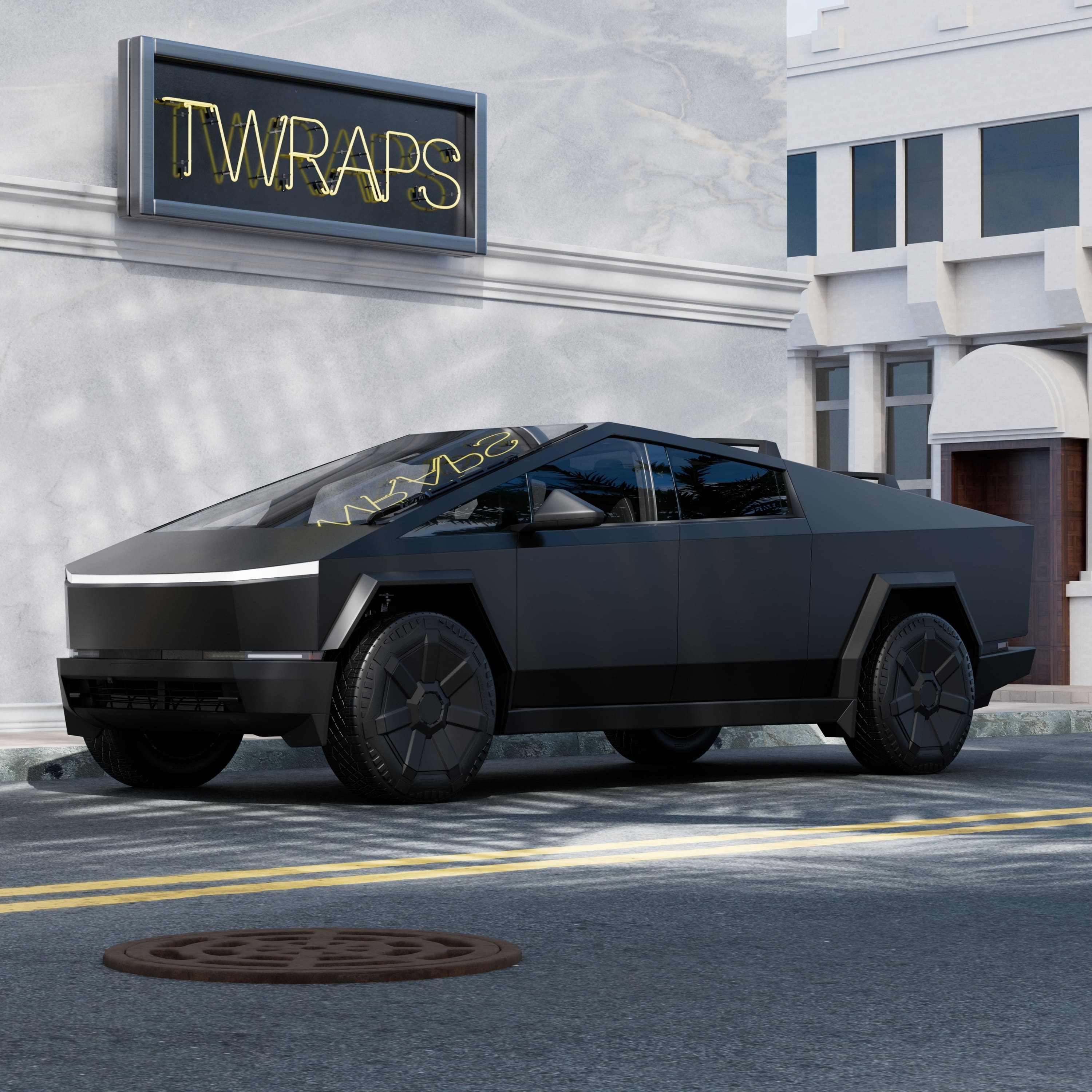 Full Body Color Wrap Kit | Tesla Cybertruck, PPF or Vinyl