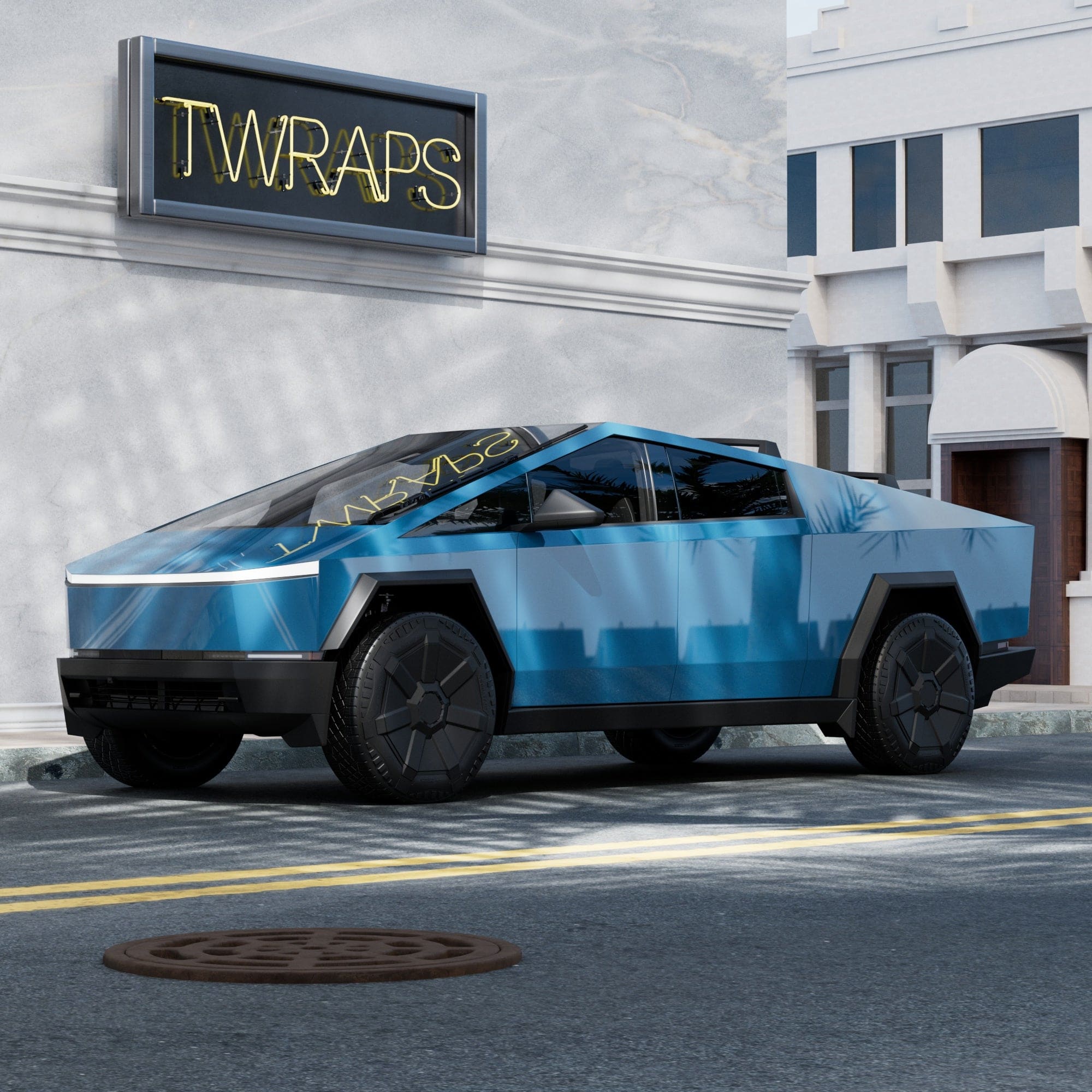 Full Body Color Wrap Kit | Tesla Cybertruck, PPF or Vinyl