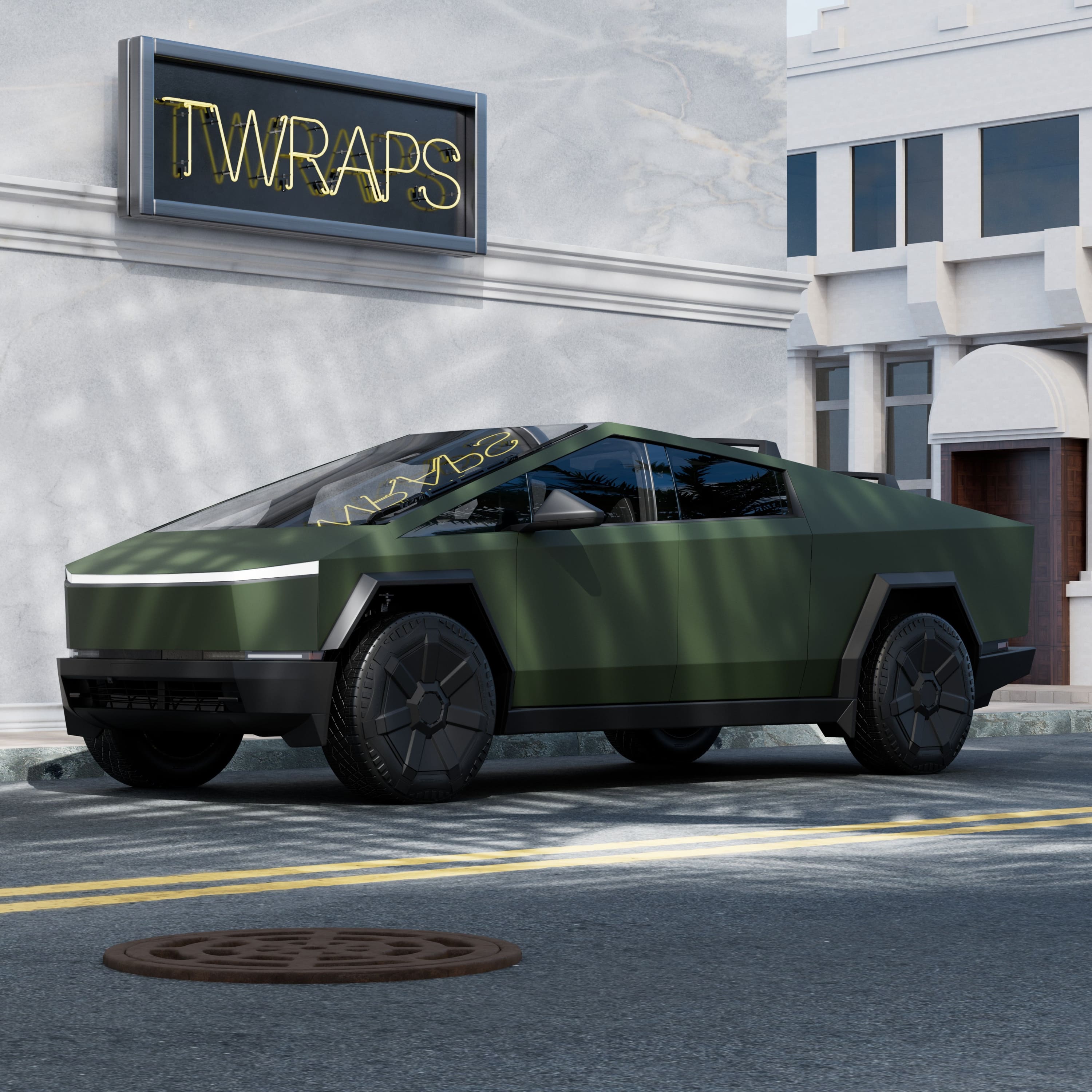 Full Body Color Wrap Kit | Tesla Cybertruck, PPF or Vinyl