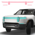 Headlights Clear PPF / Smoke Tint | for Rivian R1T & R1S 2021-2026 - Smokey Headlamp Covers