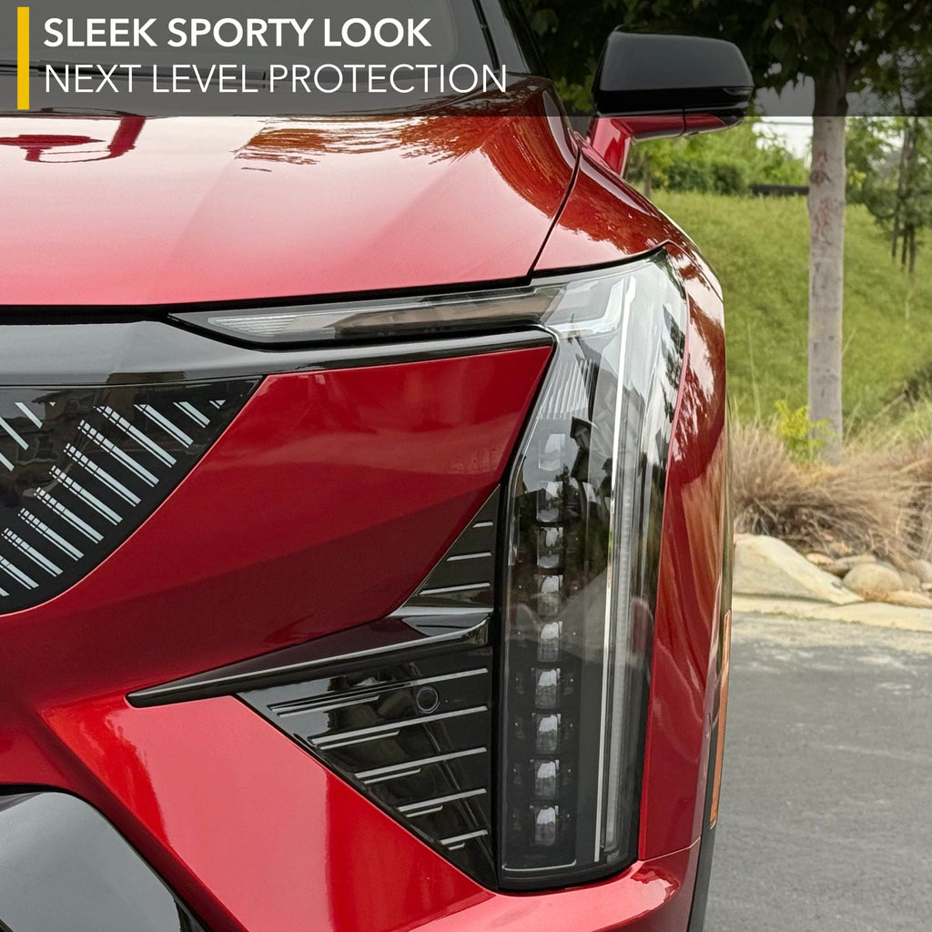Headlights Tint PPF | Cadillac OPTIQ 2023-2026 - Smokey Headlamp Cover
