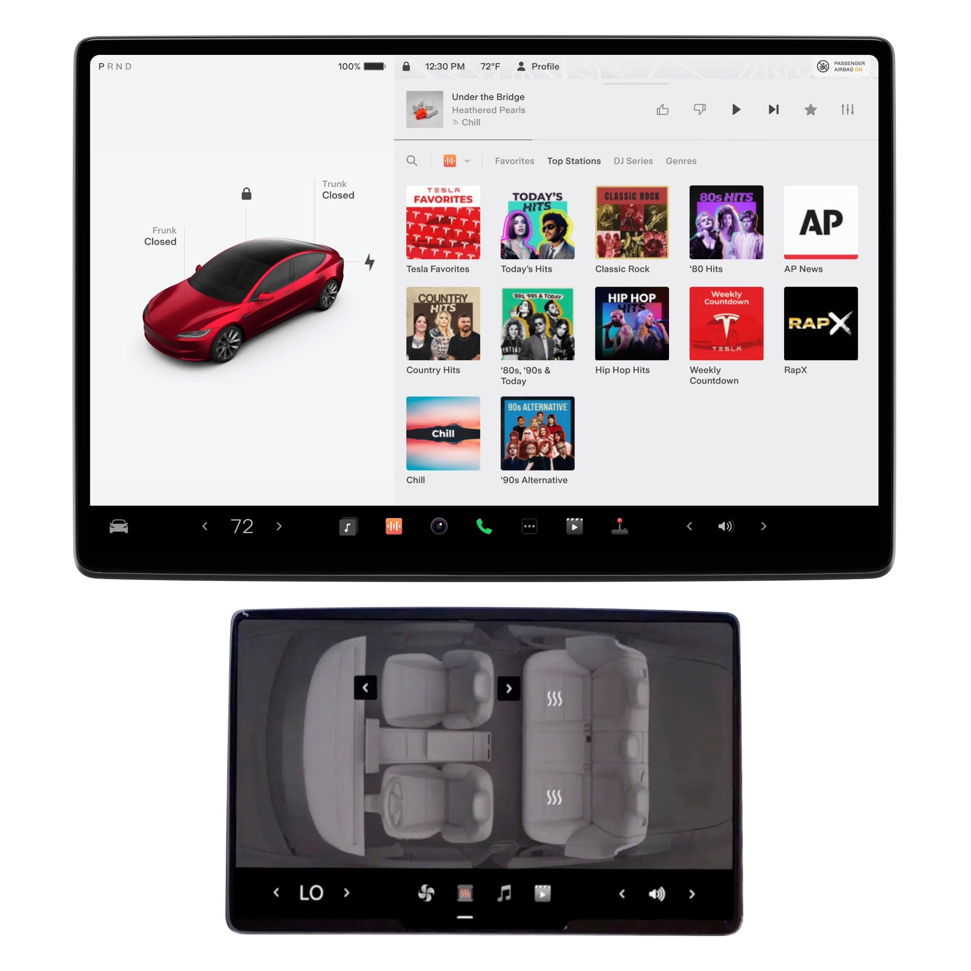 Screen Protectors | 2026+ Tesla Model Y Juniper and 2024+ Tesla Model 3 Highland 9H PET Ultra Tough