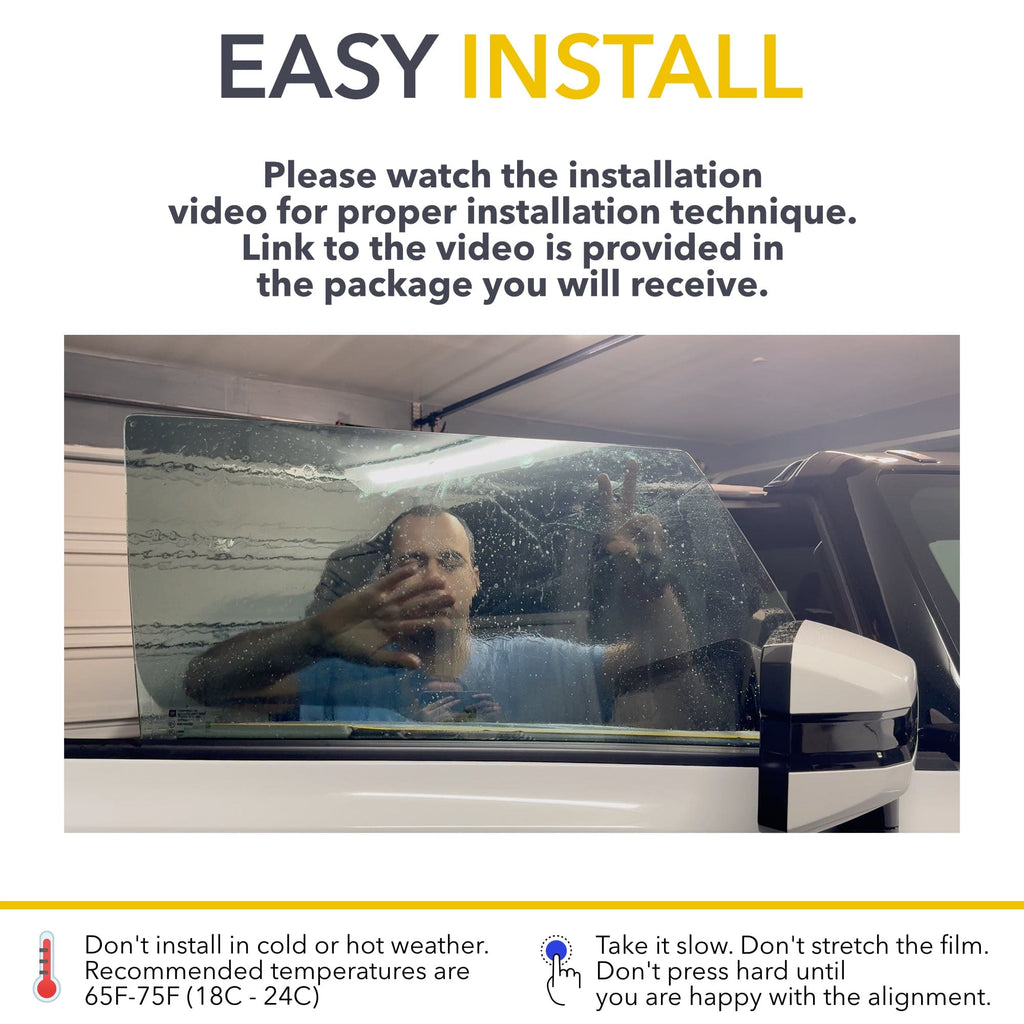 Nano Ceramic Windows Tint | GMC Hummer EV 2023-2026 - Nano Ceramic IR Film