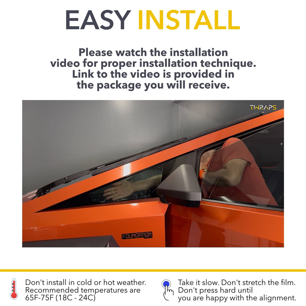 Nano Ceramic Windows Tint | Tesla Cybertruck