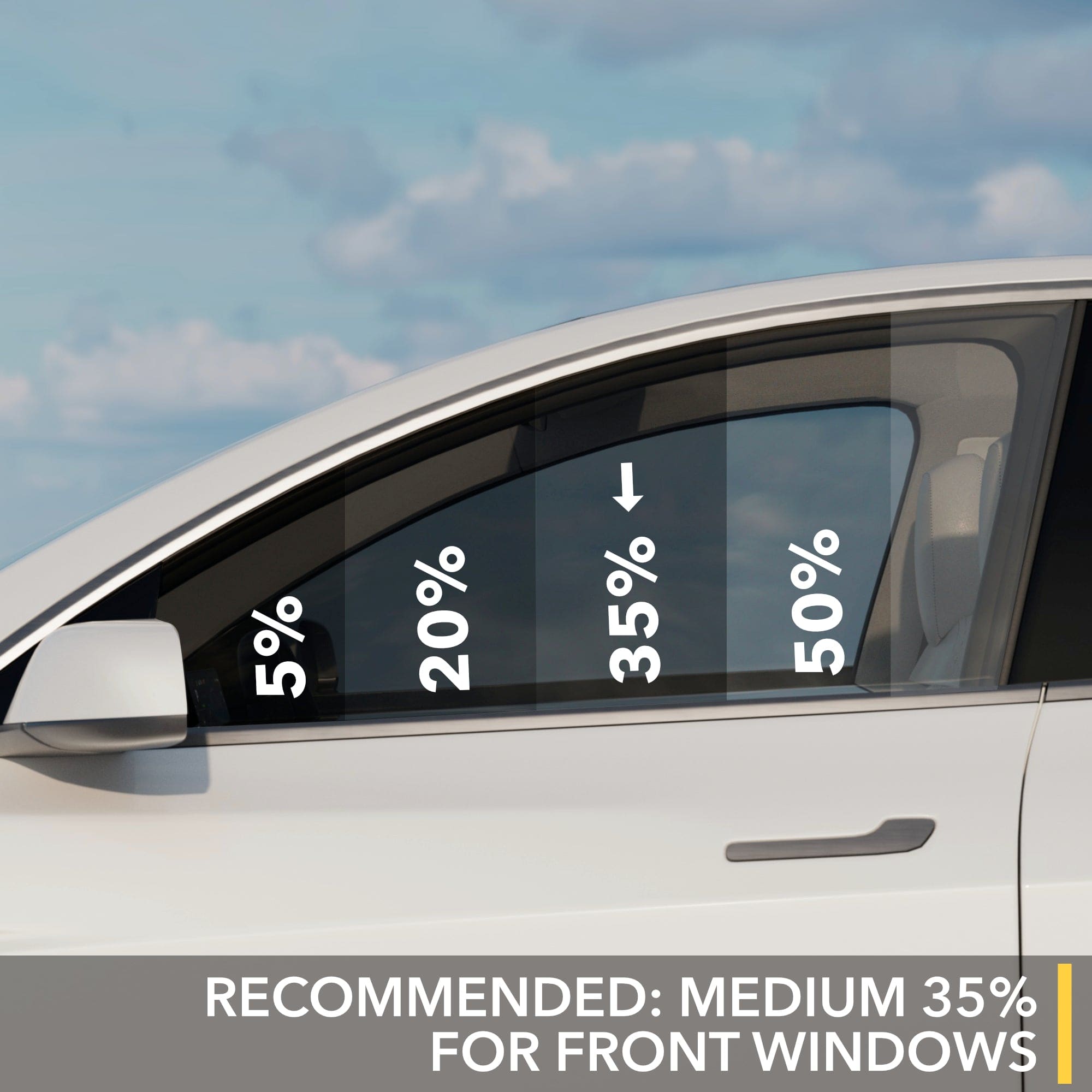 Nano Ceramic Windows Tint | Tesla Model Y Juniper 2026