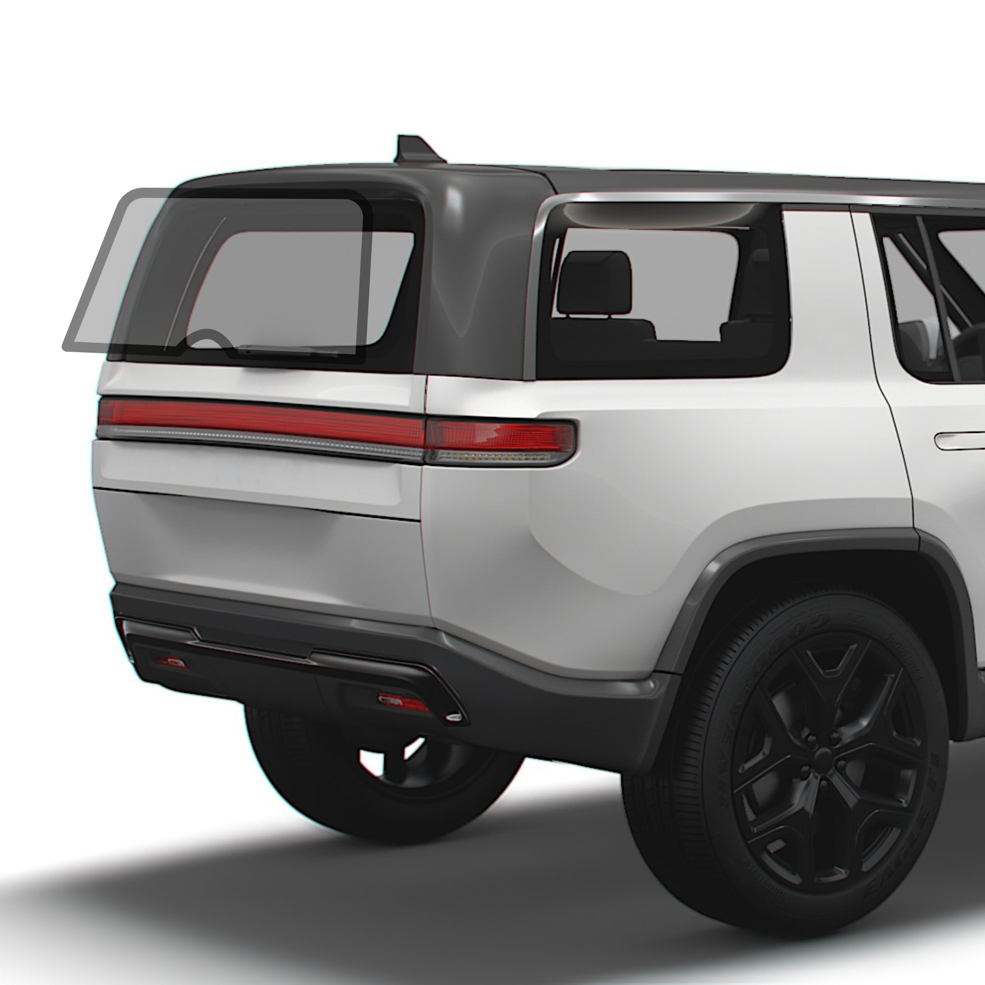 Windshield & Sunroof Protection Film | Rock Chips, UV & IR Defense for Rivian R1S & R1T